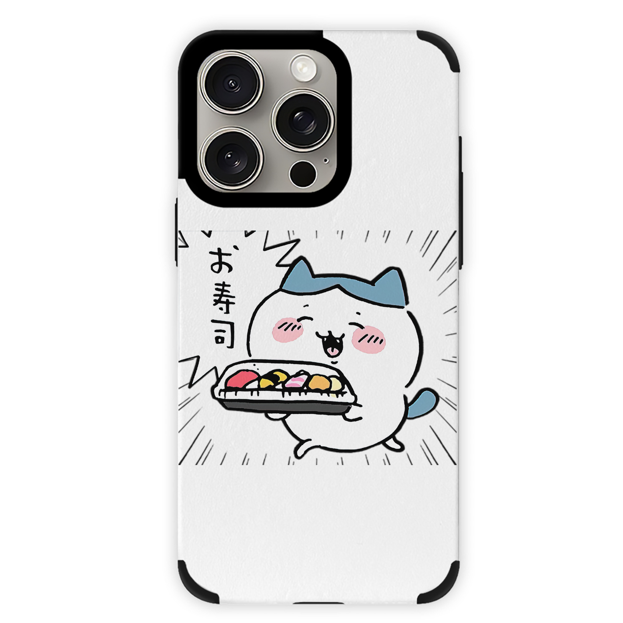 （画像用） ちいかわ ハチワレ Chii-kawa hachiware 【iPhone15ProMax対応】 PUレザー スマホケース 耐衝撃＆黄変防止