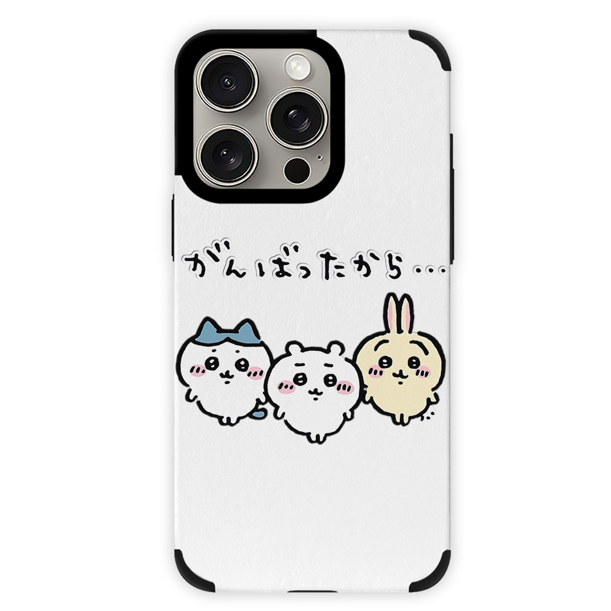 （画像用） ちいかわ ハチワレ Chii-kawa hachiware 【iPhone15ProMax対応】 PUレザー スマホケース 耐衝撃＆黄変防止