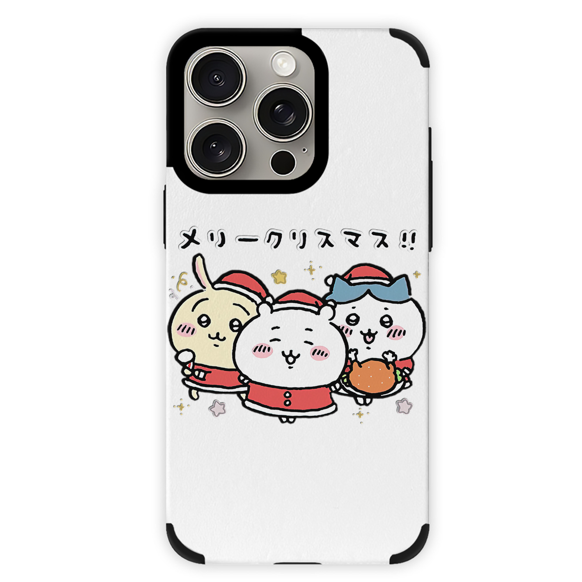 （画像用） ちいかわ ハチワレ Chii-kawa hachiware 【iPhone15ProMax対応】 PUレザー スマホケース 耐衝撃＆黄変防止