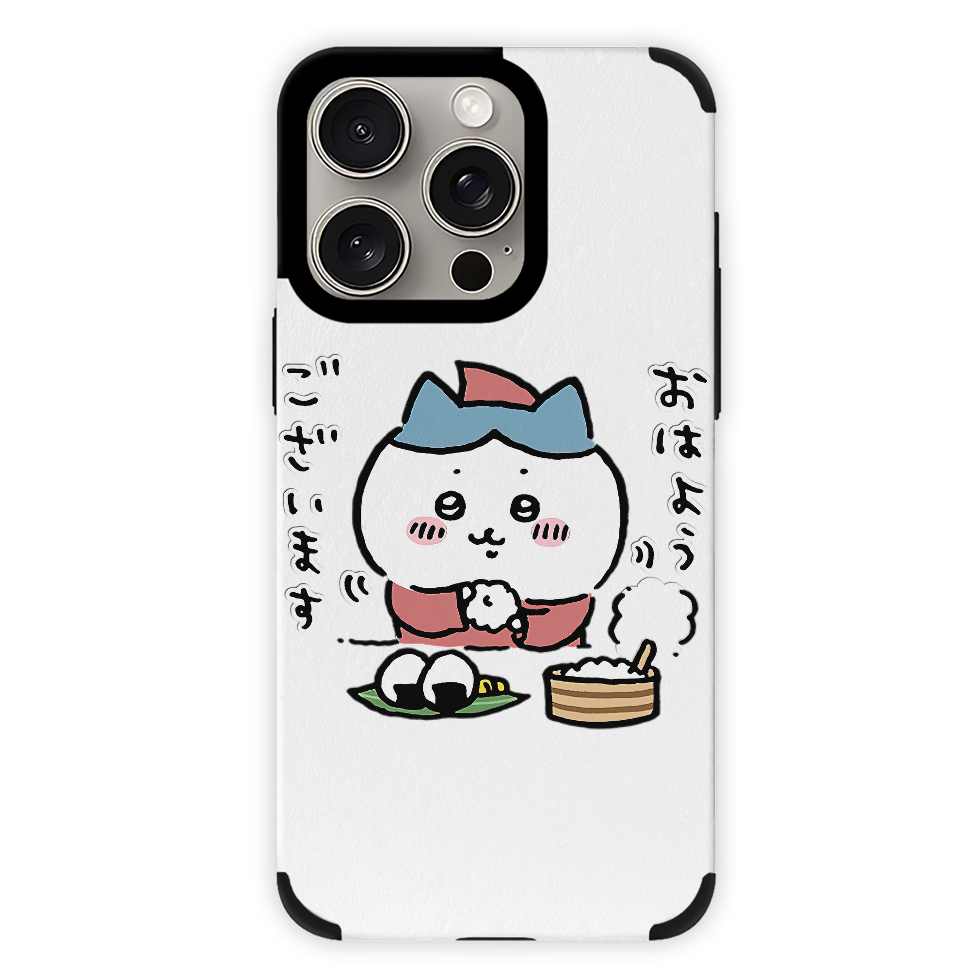 （画像用） ちいかわ ハチワレ Chii-kawa hachiware 【iPhone15ProMax対応】 PUレザー スマホケース 耐衝撃＆黄変防止