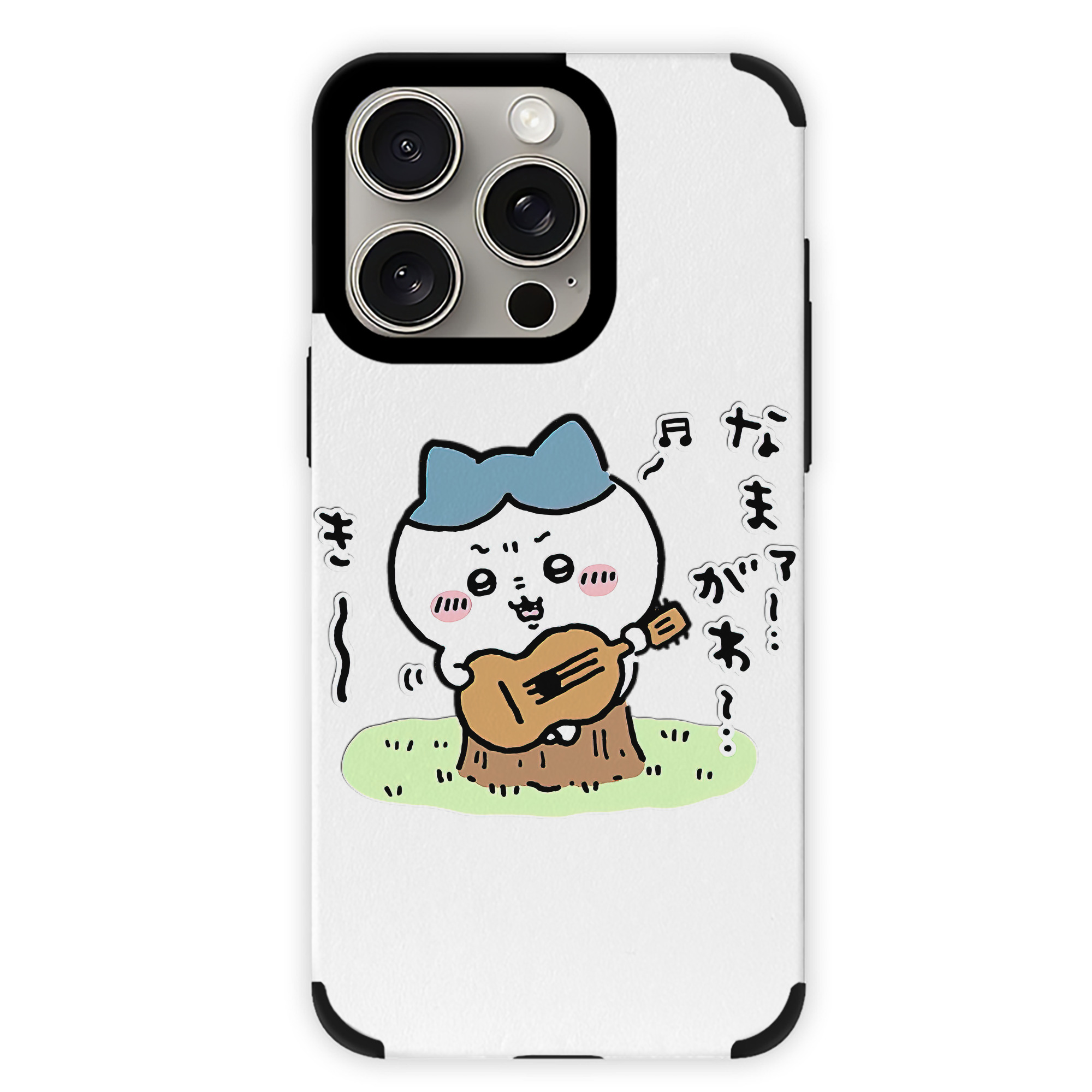 （画像用） ちいかわ ハチワレ Chii-kawa hachiware 【iPhone15ProMax対応】 PUレザー スマホケース 耐衝撃＆黄変防止