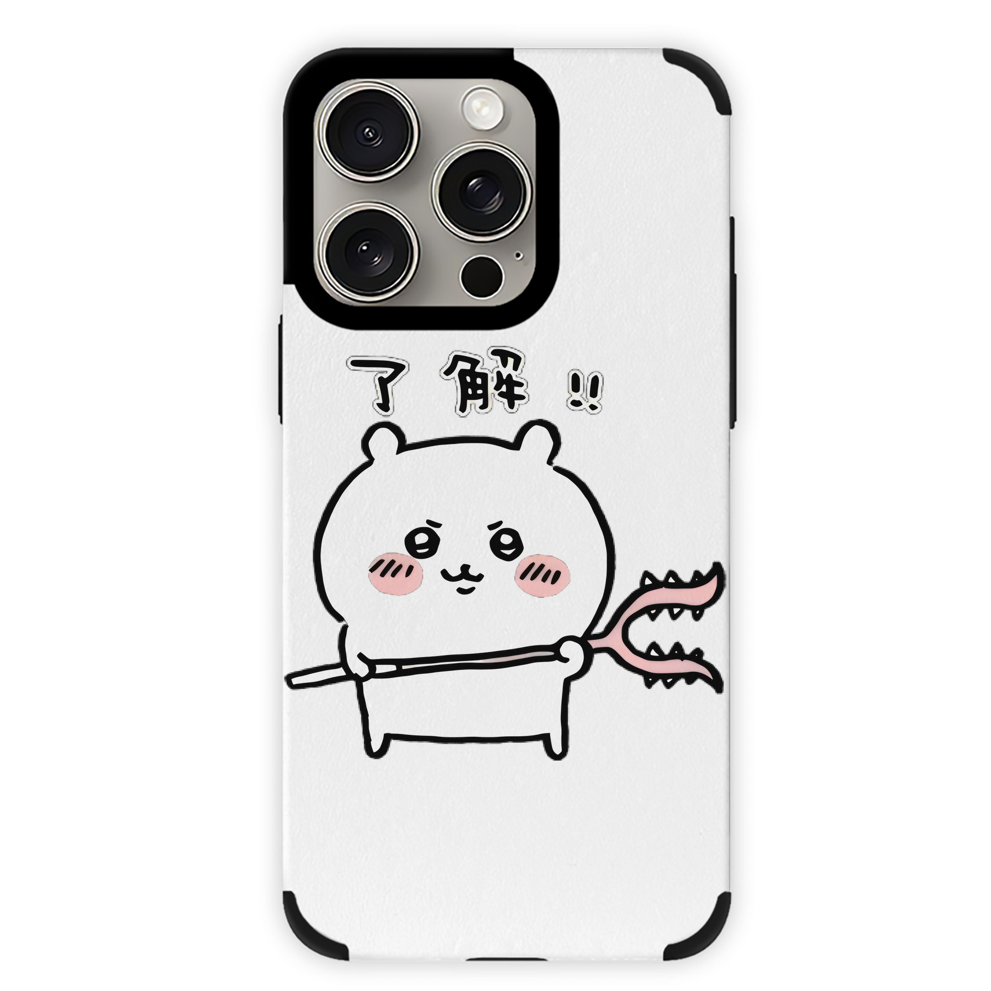 （画像用） ちいかわ ちいかわ Chii-kawa chiikawa 【iPhone15ProMax対応】 PUレザー スマホケース 耐衝撃＆黄変防止