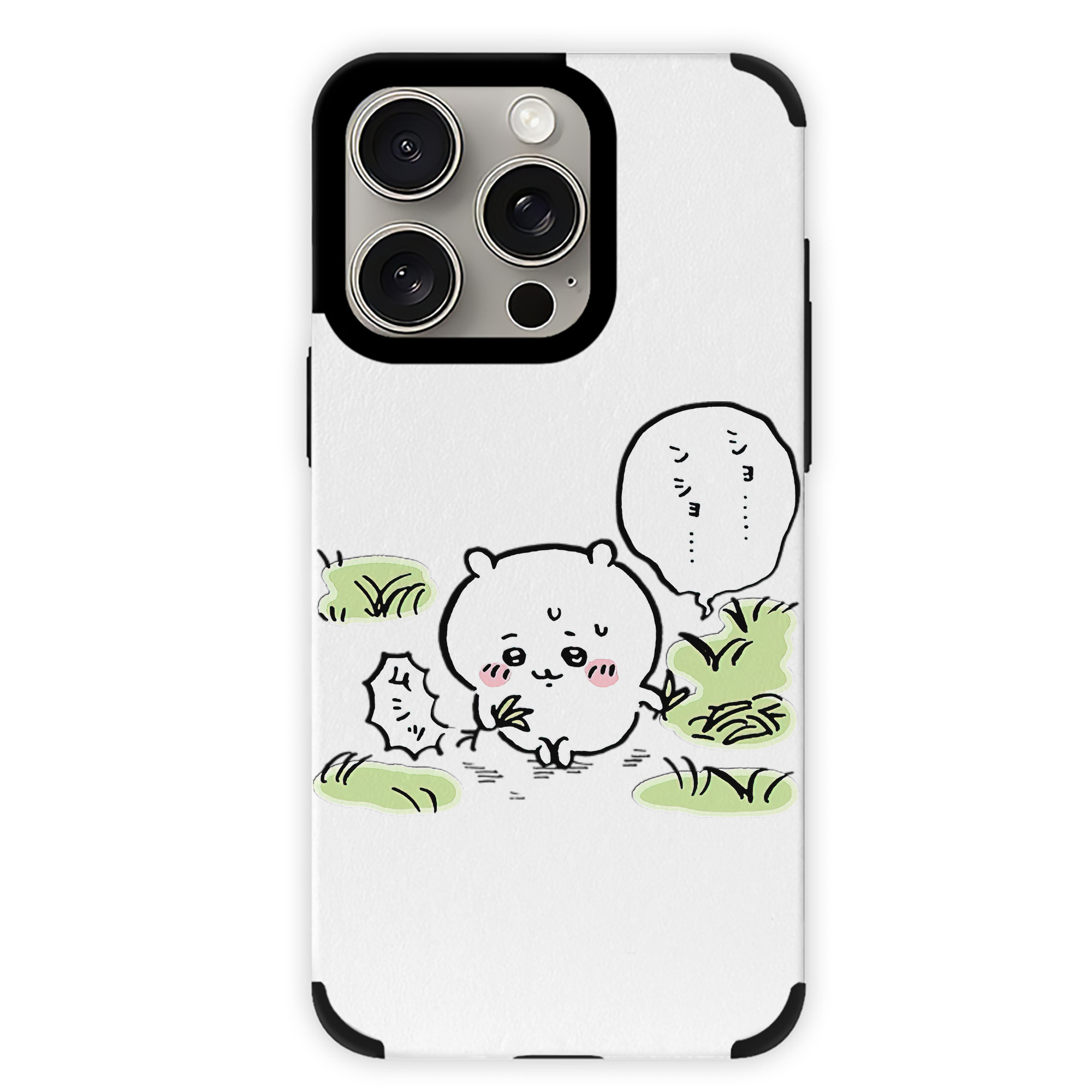 （画像用） ちいかわ ちいかわ Chii-kawa chiikawa 【iPhone15ProMax対応】 PUレザー スマホケース 耐衝撃＆黄変防止