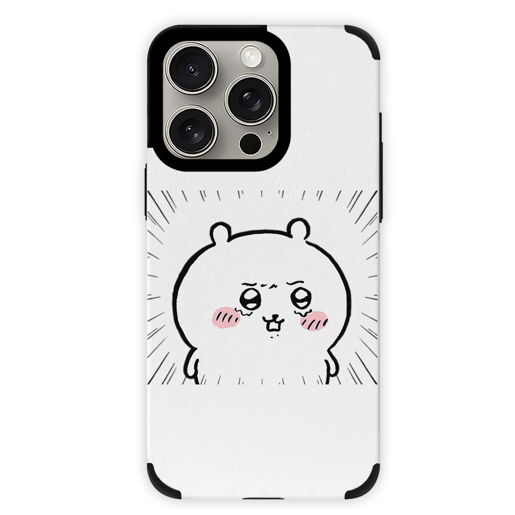 （画像用） ちいかわ ちいかわ Chii-kawa chiikawa 【iPhone15ProMax対応】 PUレザー スマホケース 耐衝撃＆黄変防止