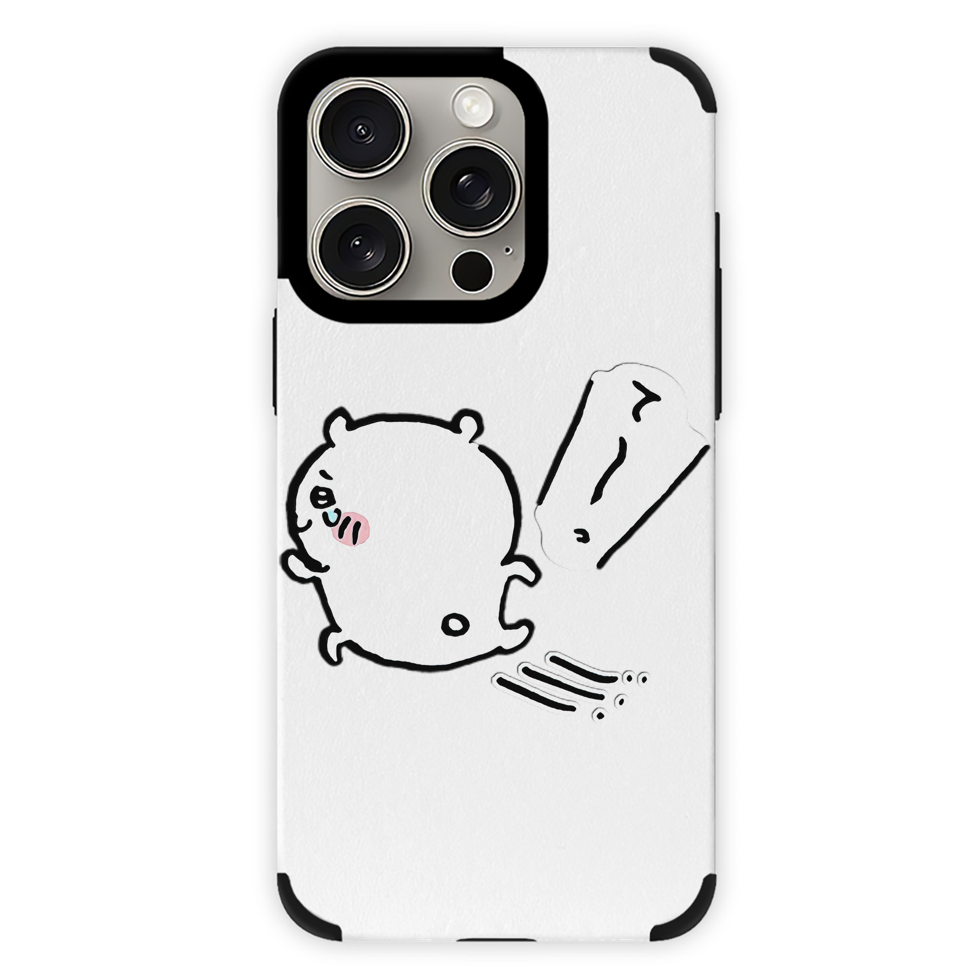 （画像用） ちいかわ ちいかわ Chii-kawa chiikawa 【iPhone15ProMax対応】 PUレザー スマホケース 耐衝撃＆黄変防止