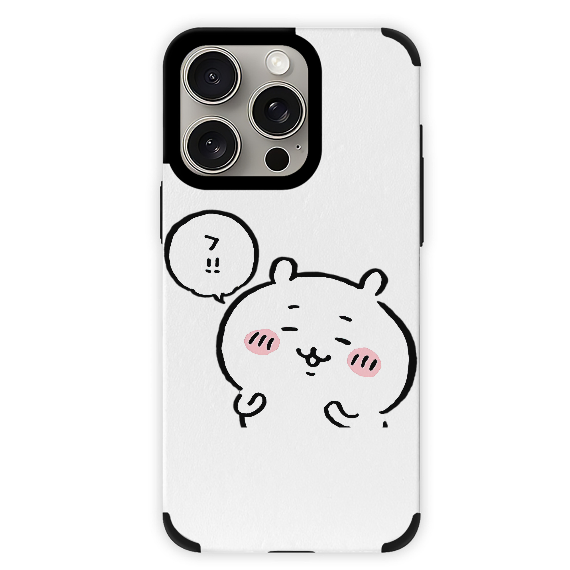 （画像用） ちいかわ ちいかわ Chii-kawa chiikawa 【iPhone15ProMax対応】 PUレザー スマホケース 耐衝撃＆黄変防止