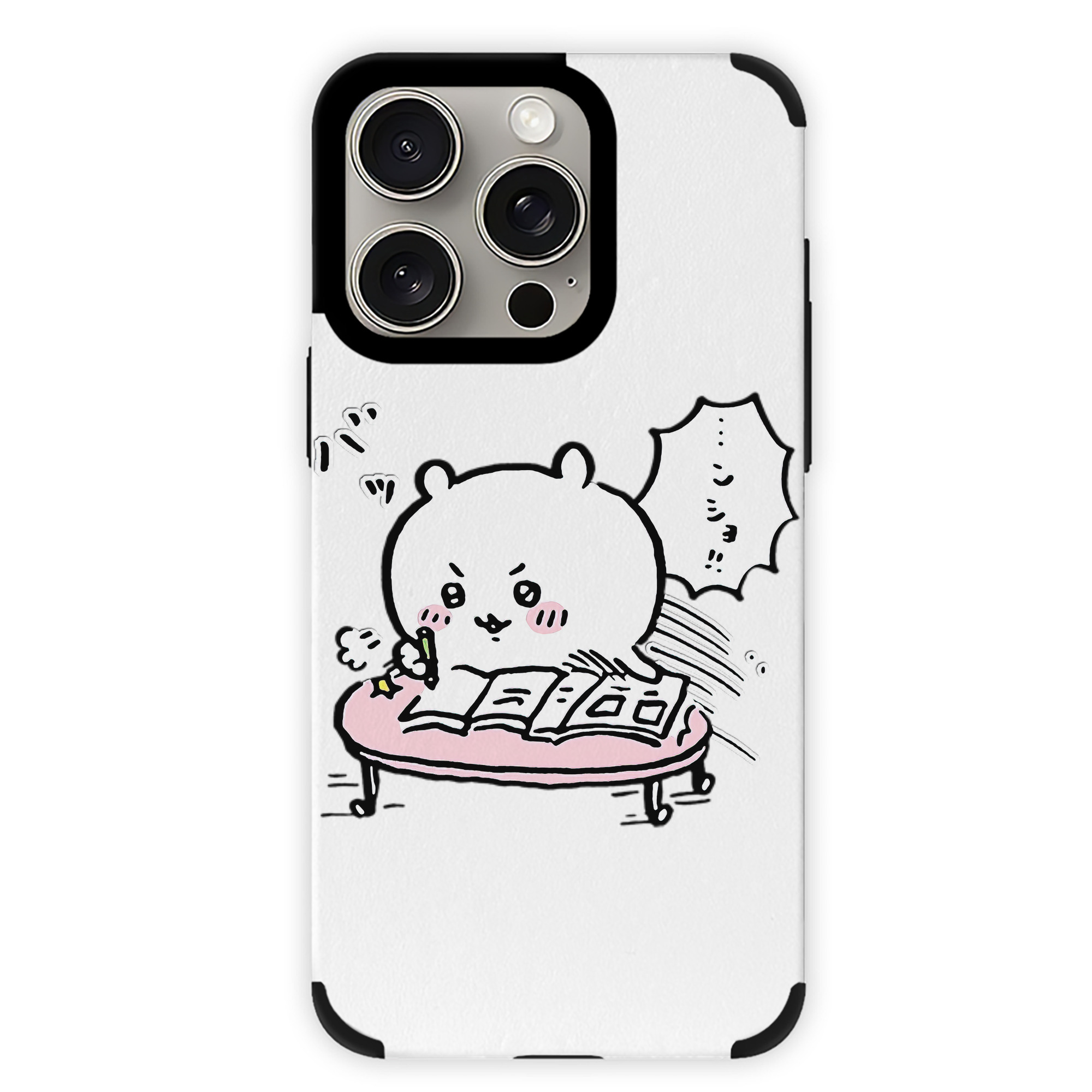 （画像用） ちいかわ ちいかわ Chii-kawa chiikawa 【iPhone15ProMax対応】 PUレザー スマホケース 耐衝撃＆黄変防止