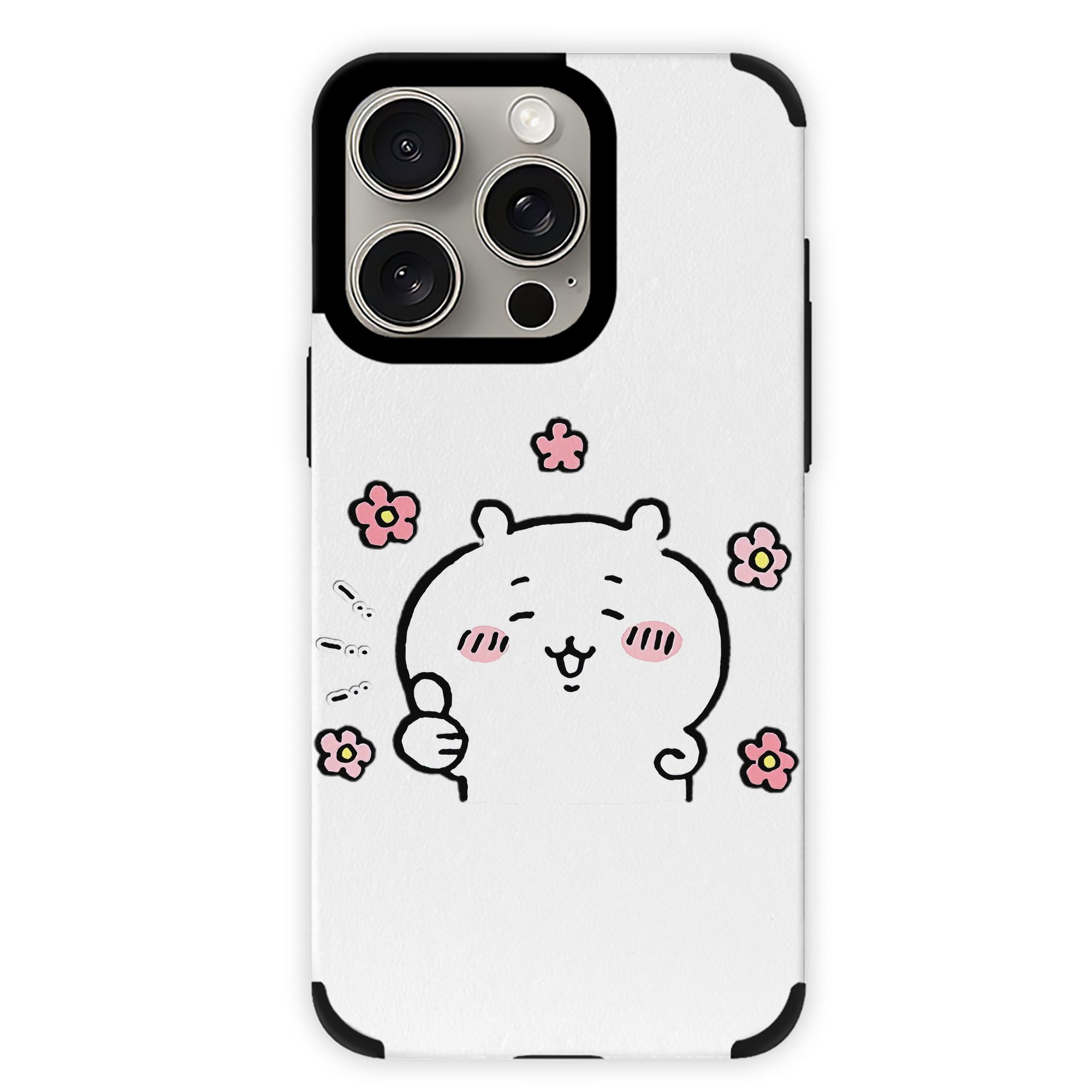 （画像用） ちいかわ ちいかわ Chii-kawa chiikawa 【iPhone15ProMax対応】 PUレザー スマホケース 耐衝撃＆黄変防止