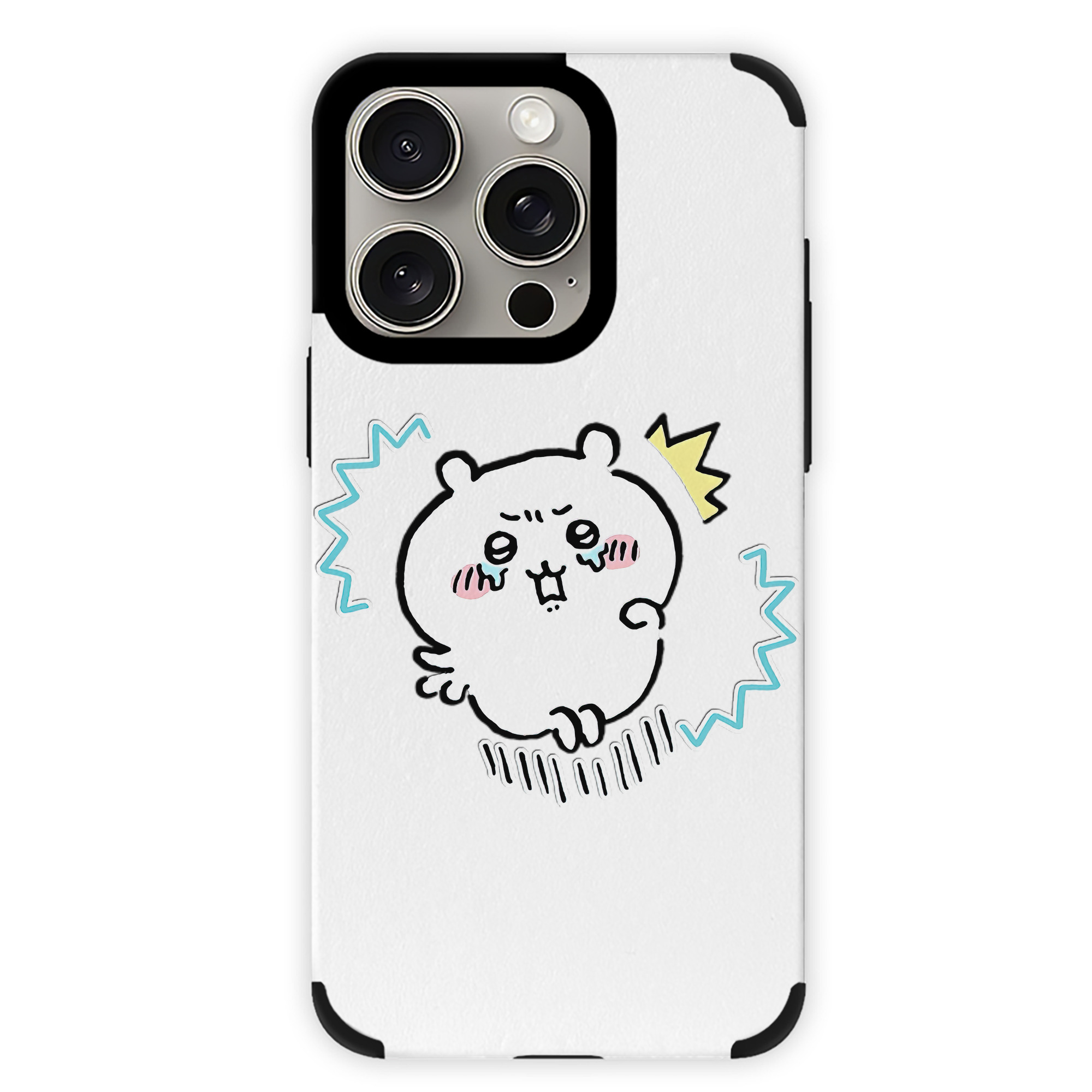 （画像用） ちいかわ ちいかわ Chii-kawa chiikawa 【iPhone15ProMax対応】 PUレザー スマホケース 耐衝撃＆黄変防止