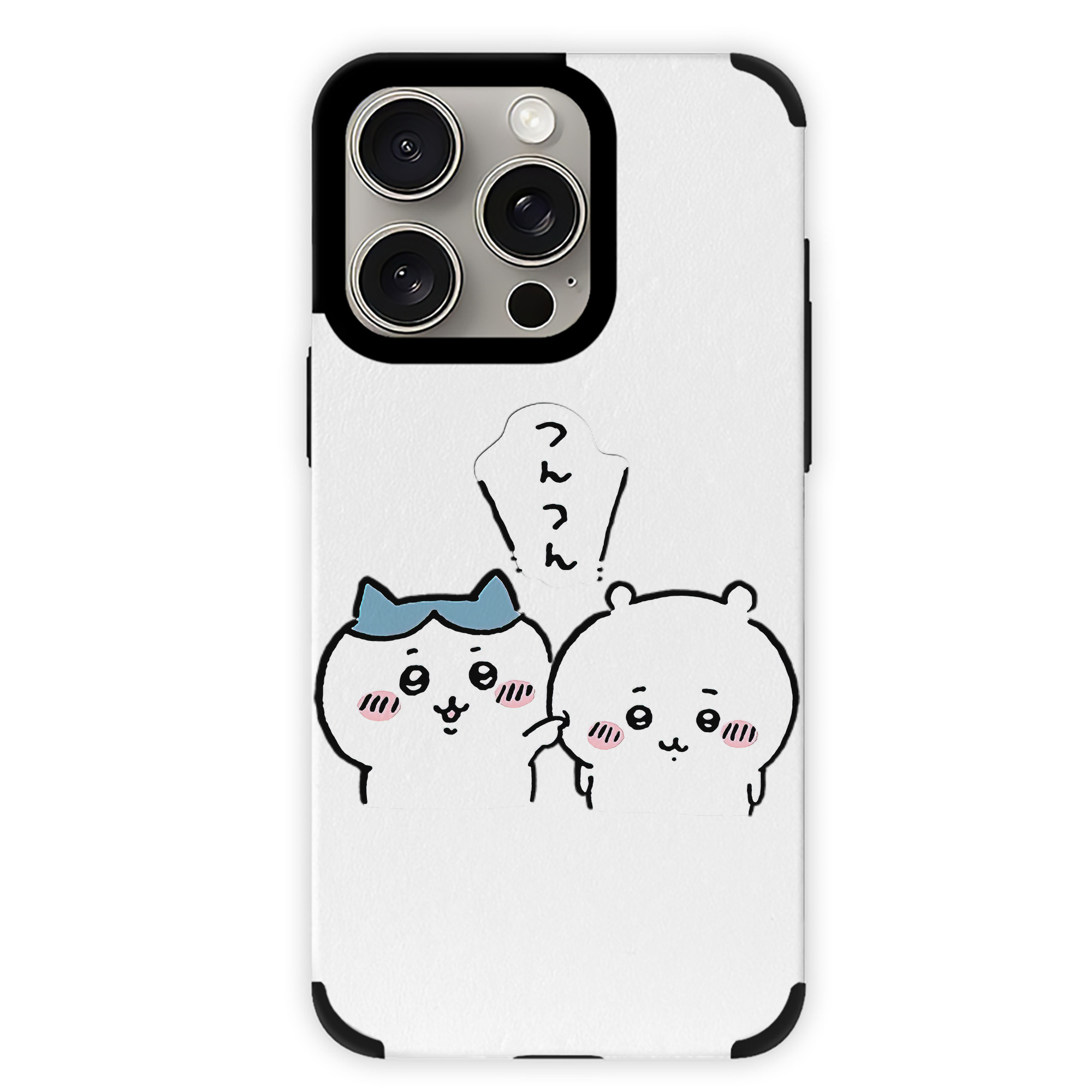（画像用） ちいかわ ちいかわ Chii-kawa chiikawa 【iPhone15ProMax対応】 PUレザー スマホケース 耐衝撃＆黄変防止