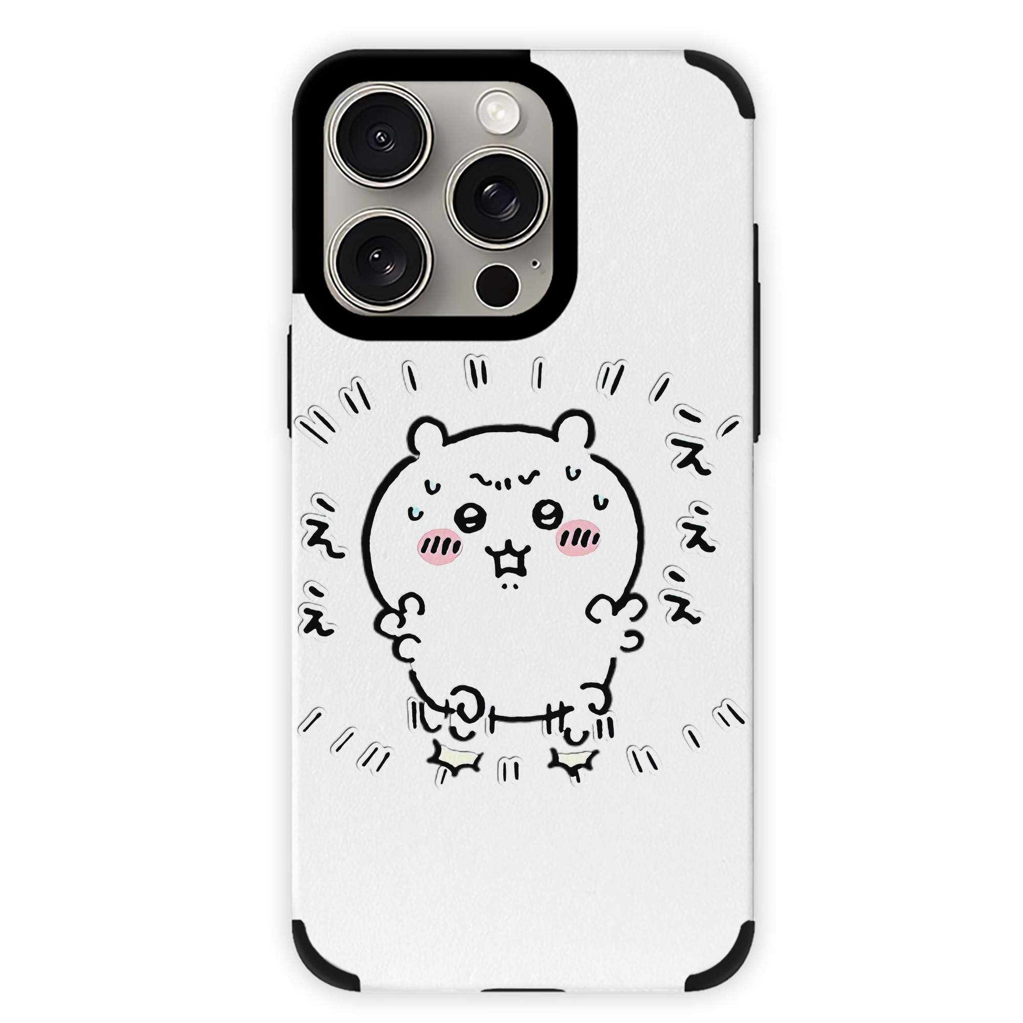 （画像用） ちいかわ ちいかわ Chii-kawa chiikawa 【iPhone15ProMax対応】 PUレザー スマホケース 耐衝撃＆黄変防止