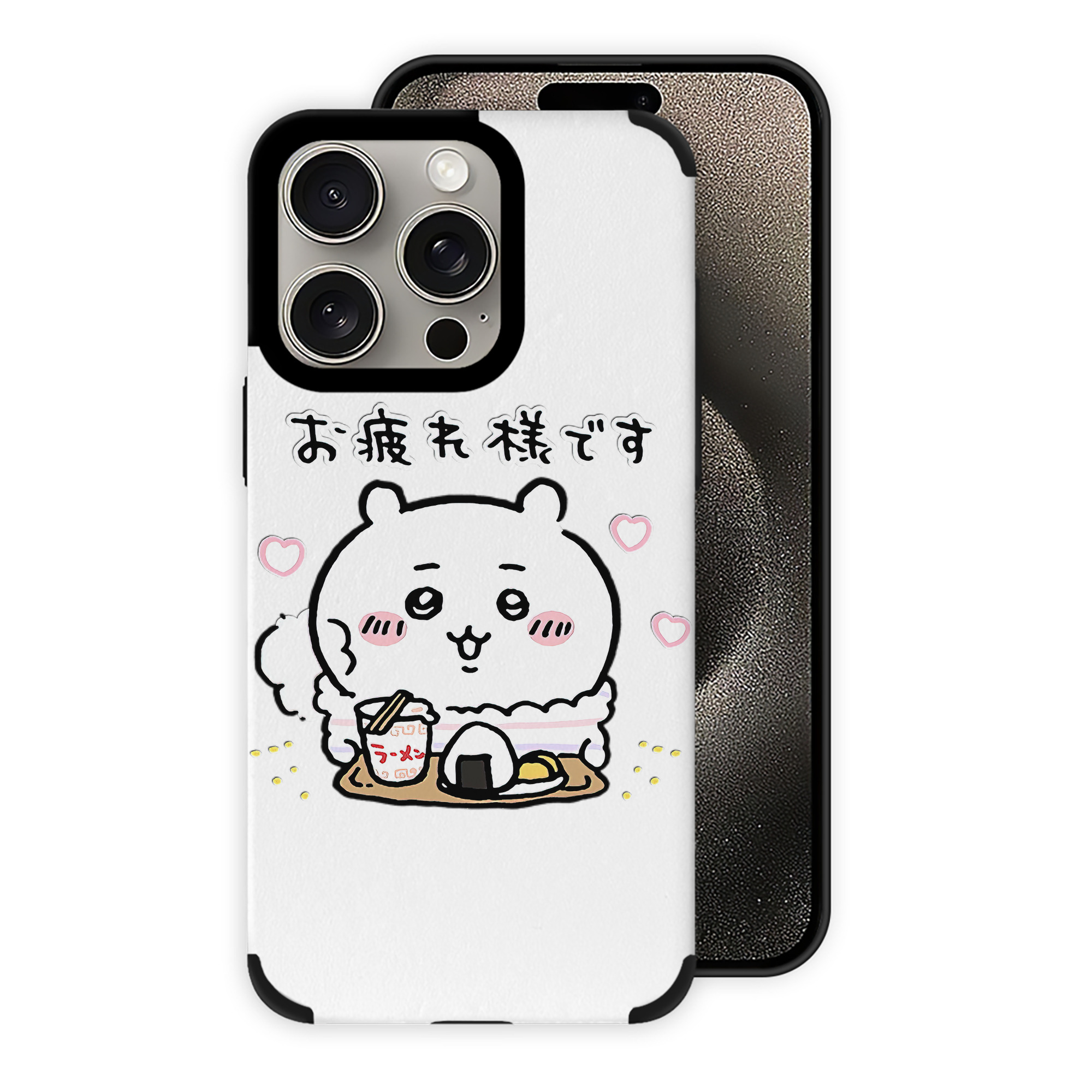 （画像用） ちいかわ ちいかわ Chii-kawa chiikawa 【iPhone15ProMax対応】 PUレザー スマホケース 耐衝撃＆黄変防止