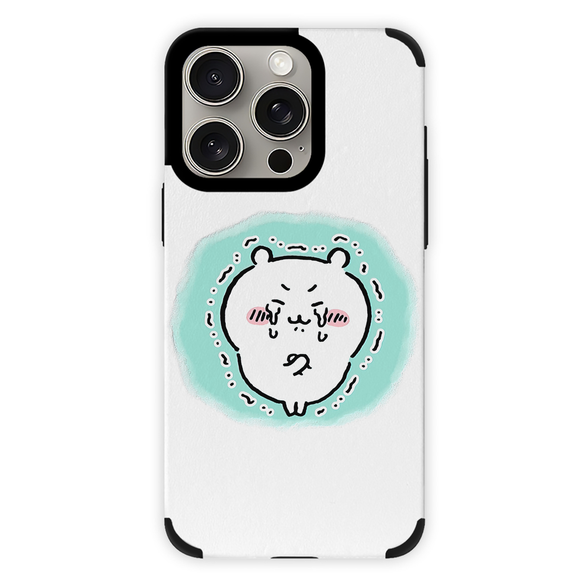 （画像用） ちいかわ ちいかわ Chii-kawa chiikawa 【iPhone15ProMax対応】 PUレザー スマホケース 耐衝撃＆黄変防止