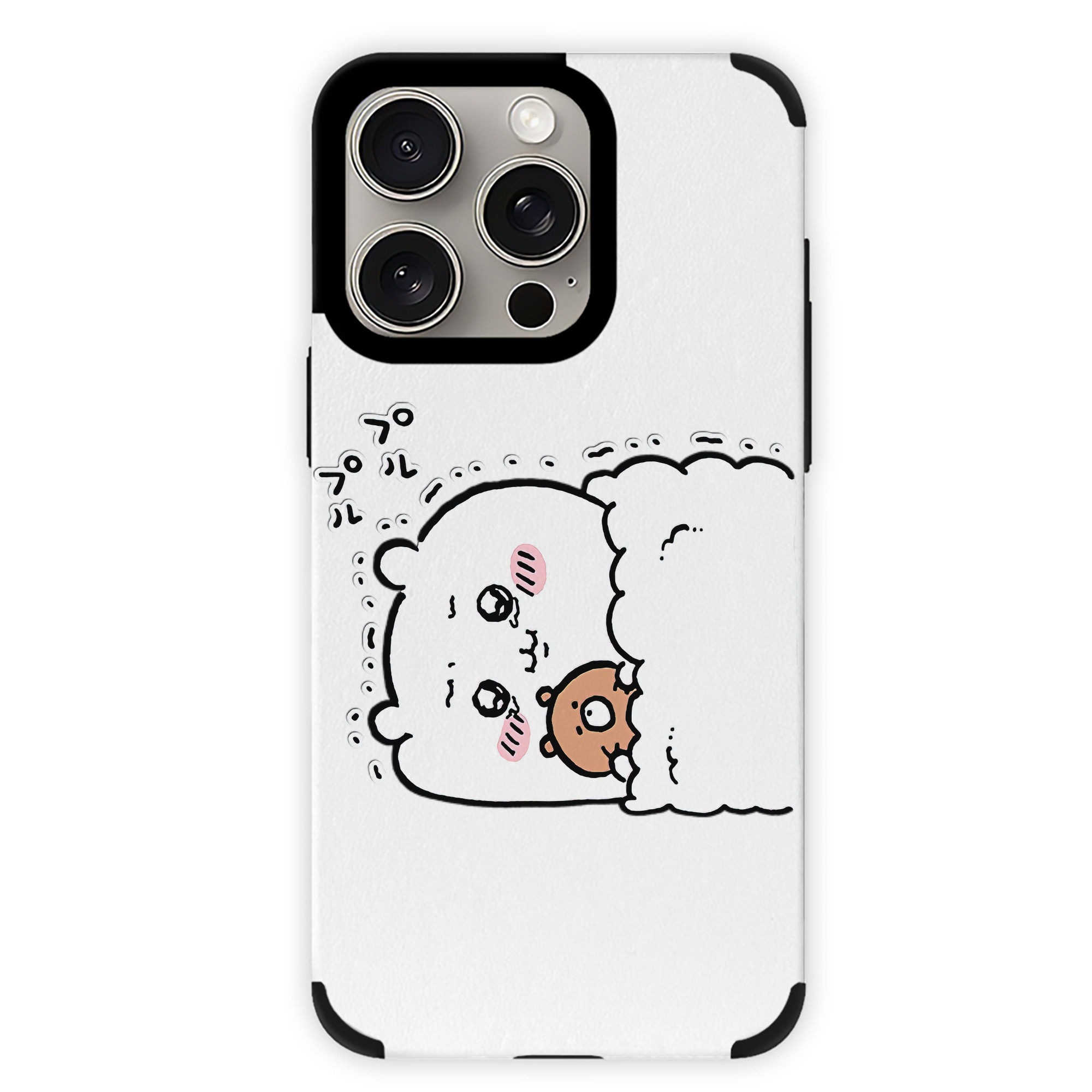 （画像用） ちいかわ ちいかわ Chii-kawa chiikawa 【iPhone15ProMax対応】 PUレザー スマホケース 耐衝撃＆黄変防止