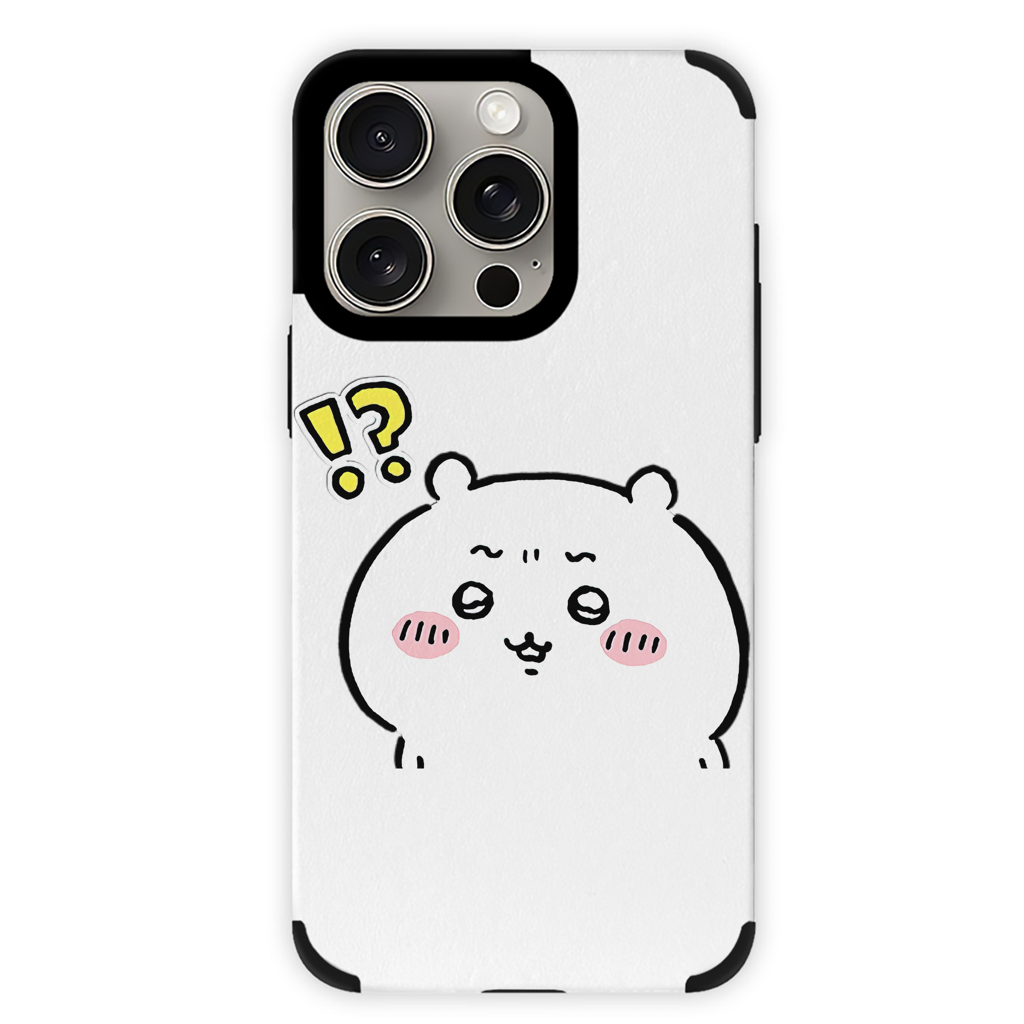 （画像用） ちいかわ ちいかわ Chii-kawa chiikawa 【iPhone15ProMax対応】 PUレザー スマホケース 耐衝撃＆黄変防止