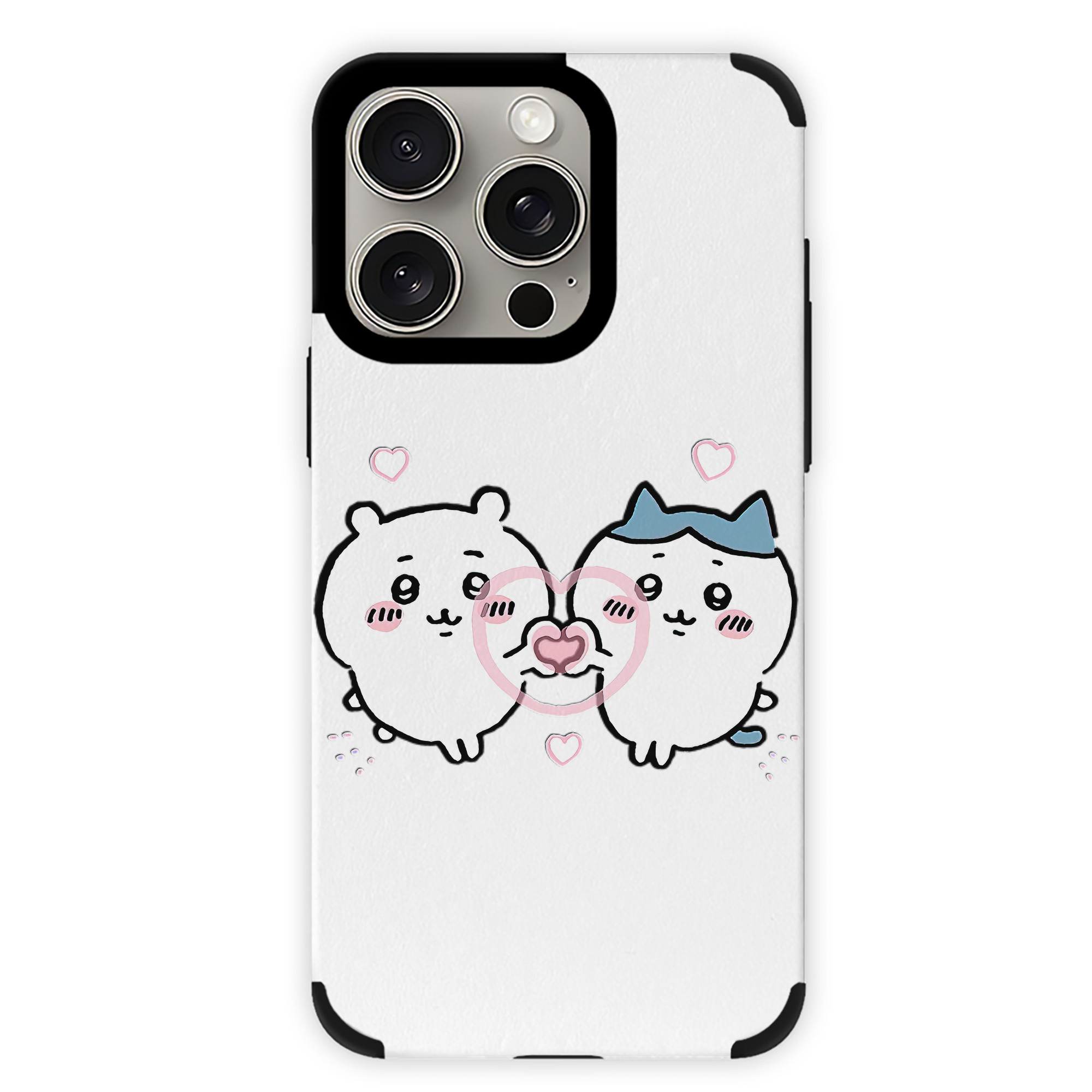 （画像用） ちいかわ ちいかわ Chii-kawa chiikawa 【iPhone15ProMax対応】 PUレザー スマホケース 耐衝撃＆黄変防止