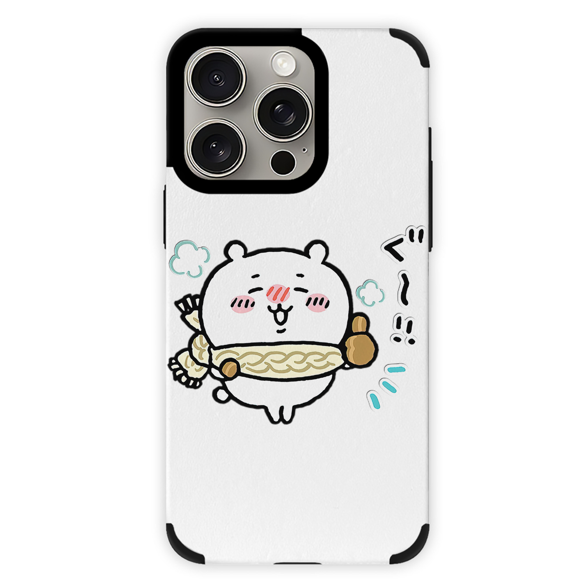 （画像用） ちいかわ ちいかわ Chii-kawa chiikawa 【iPhone15ProMax対応】 PUレザー スマホケース 耐衝撃＆黄変防止