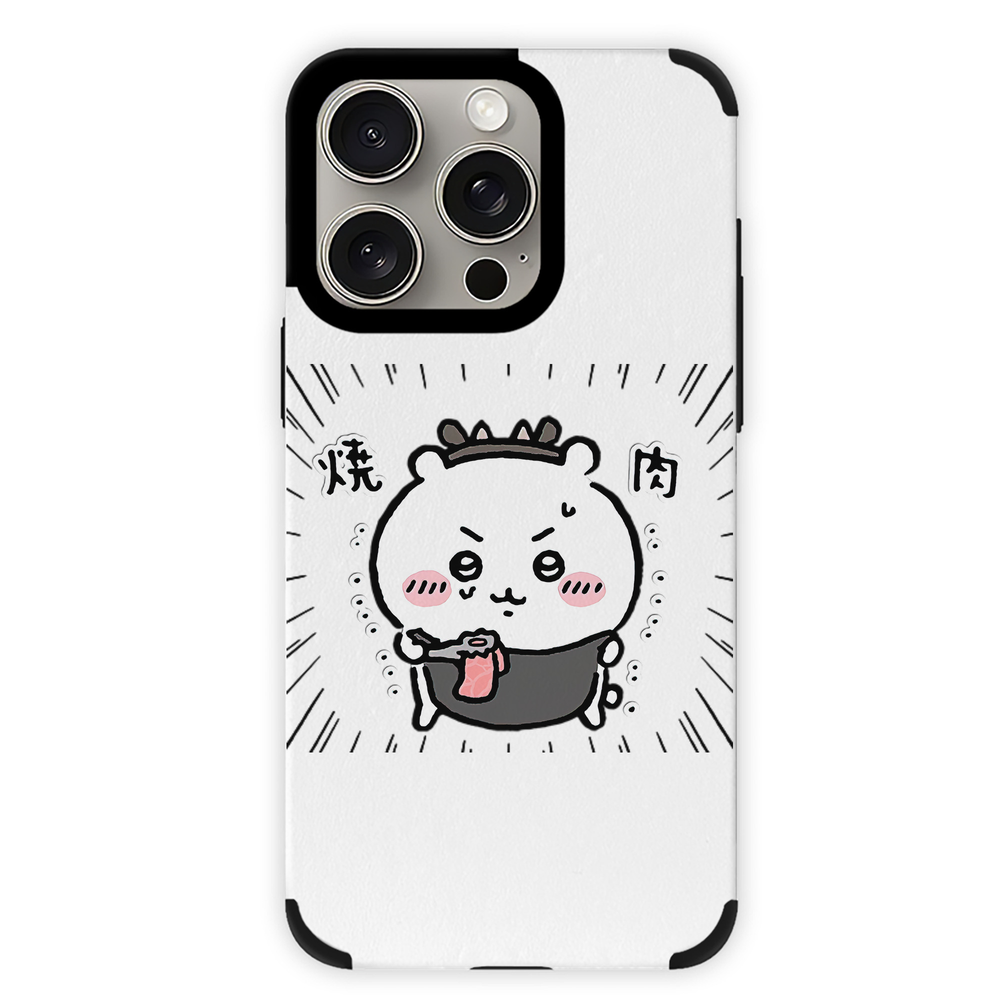 （画像用） ちいかわ ちいかわ Chii-kawa chiikawa 【iPhone15ProMax対応】 PUレザー スマホケース 耐衝撃＆黄変防止