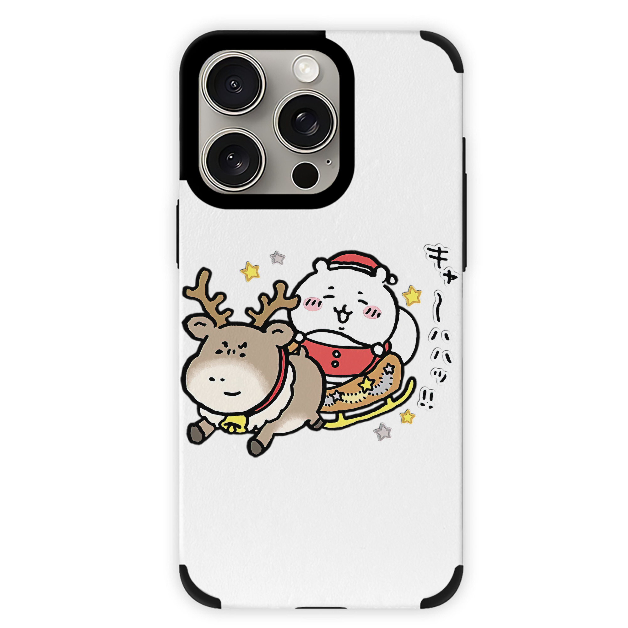 （画像用） ちいかわ ちいかわ Chii-kawa chiikawa 【iPhone15ProMax対応】 PUレザー スマホケース 耐衝撃＆黄変防止