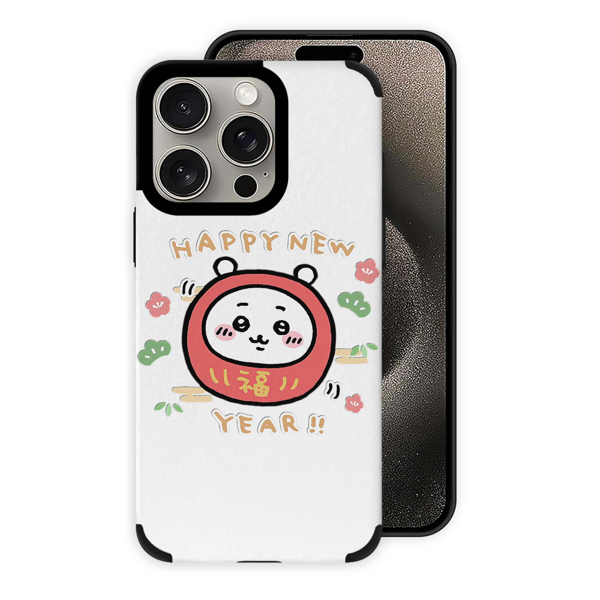 （画像用） ちいかわ ちいかわ Chii-kawa chiikawa 【iPhone15ProMax対応】 PUレザー スマホケース 耐衝撃＆黄変防止