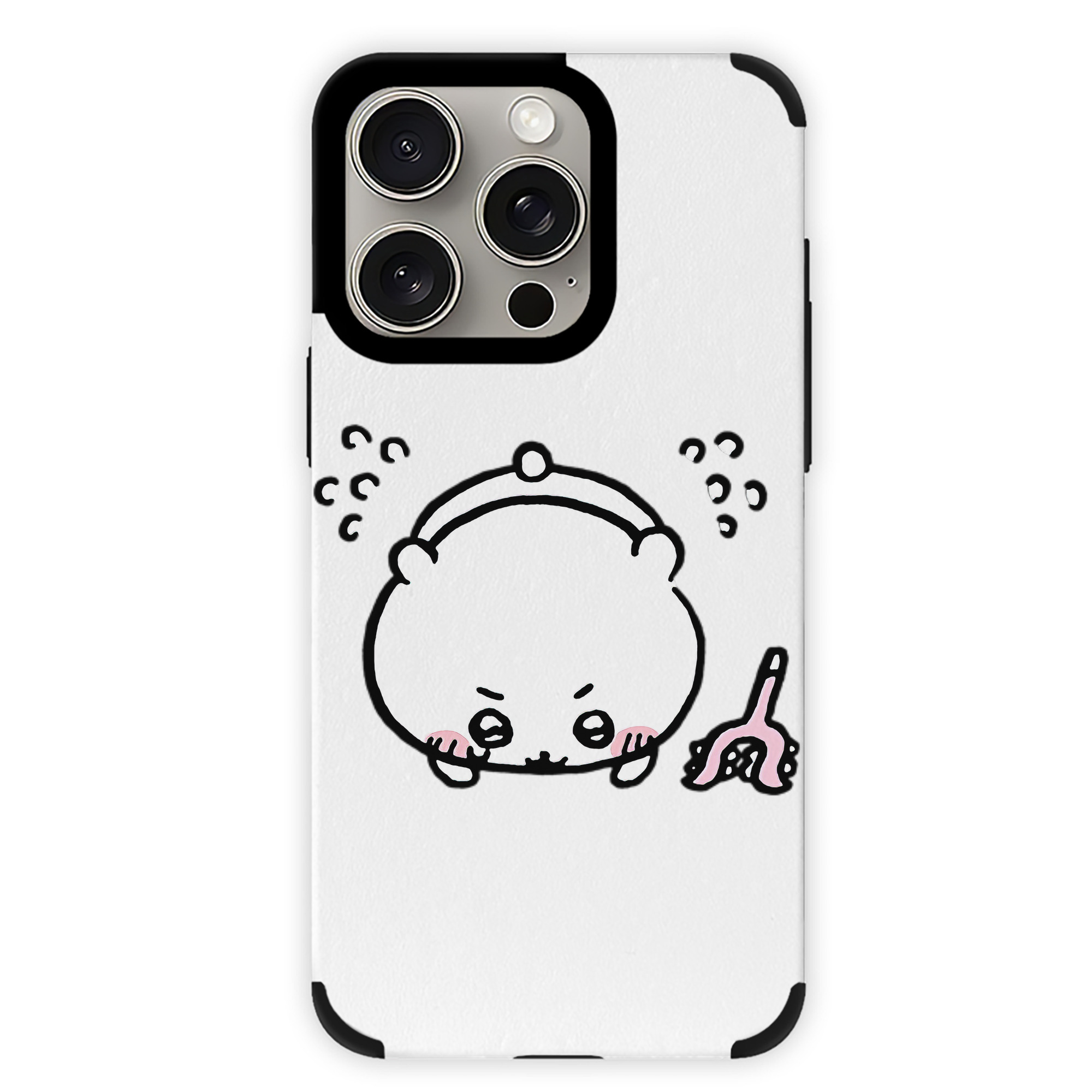 （画像用） ちいかわ ちいかわ Chii-kawa chiikawa 【iPhone15ProMax対応】 PUレザー スマホケース 耐衝撃＆黄変防止