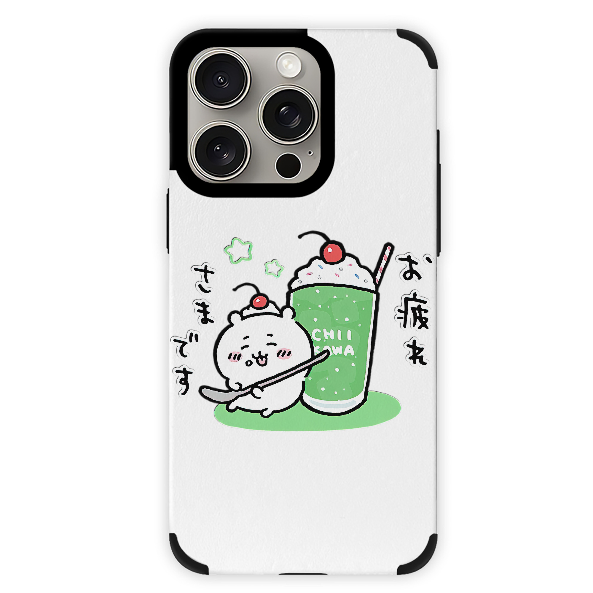 （画像用） ちいかわ ちいかわ Chii-kawa chiikawa 【iPhone15ProMax対応】 PUレザー スマホケース 耐衝撃＆黄変防止