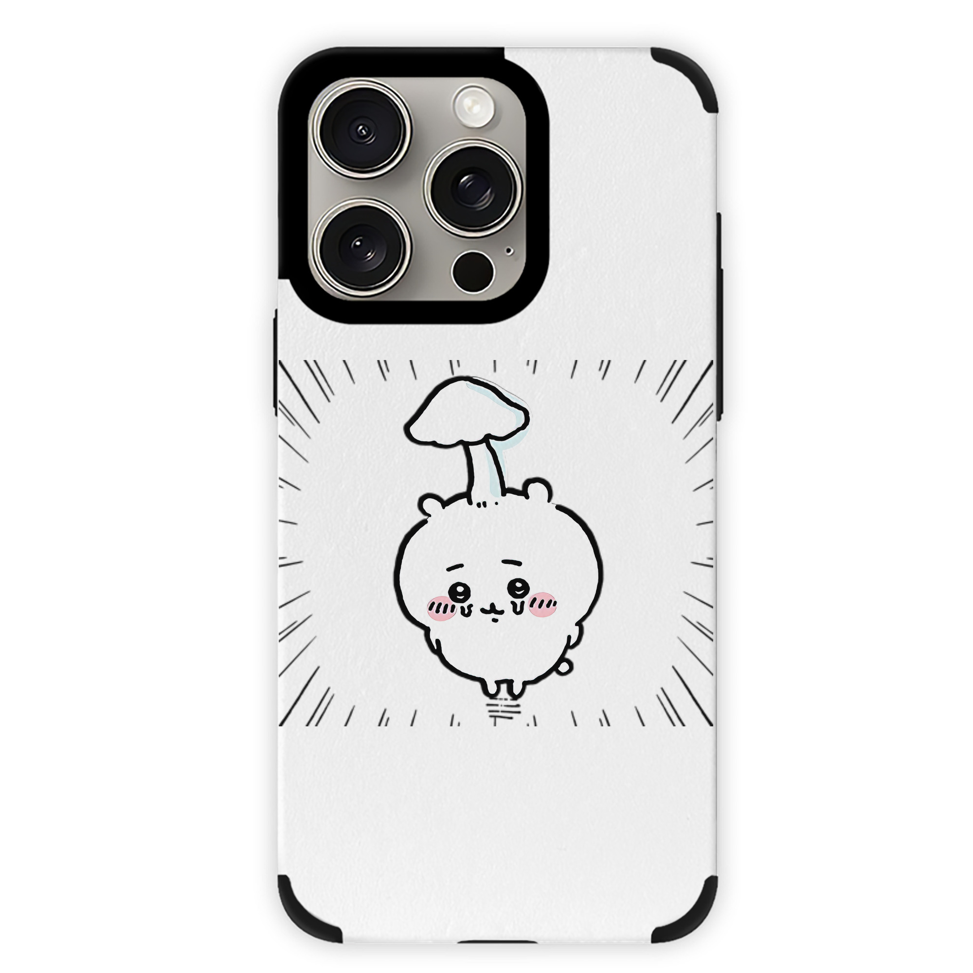 （画像用） ちいかわ ちいかわ Chii-kawa chiikawa 【iPhone15ProMax対応】 PUレザー スマホケース 耐衝撃＆黄変防止