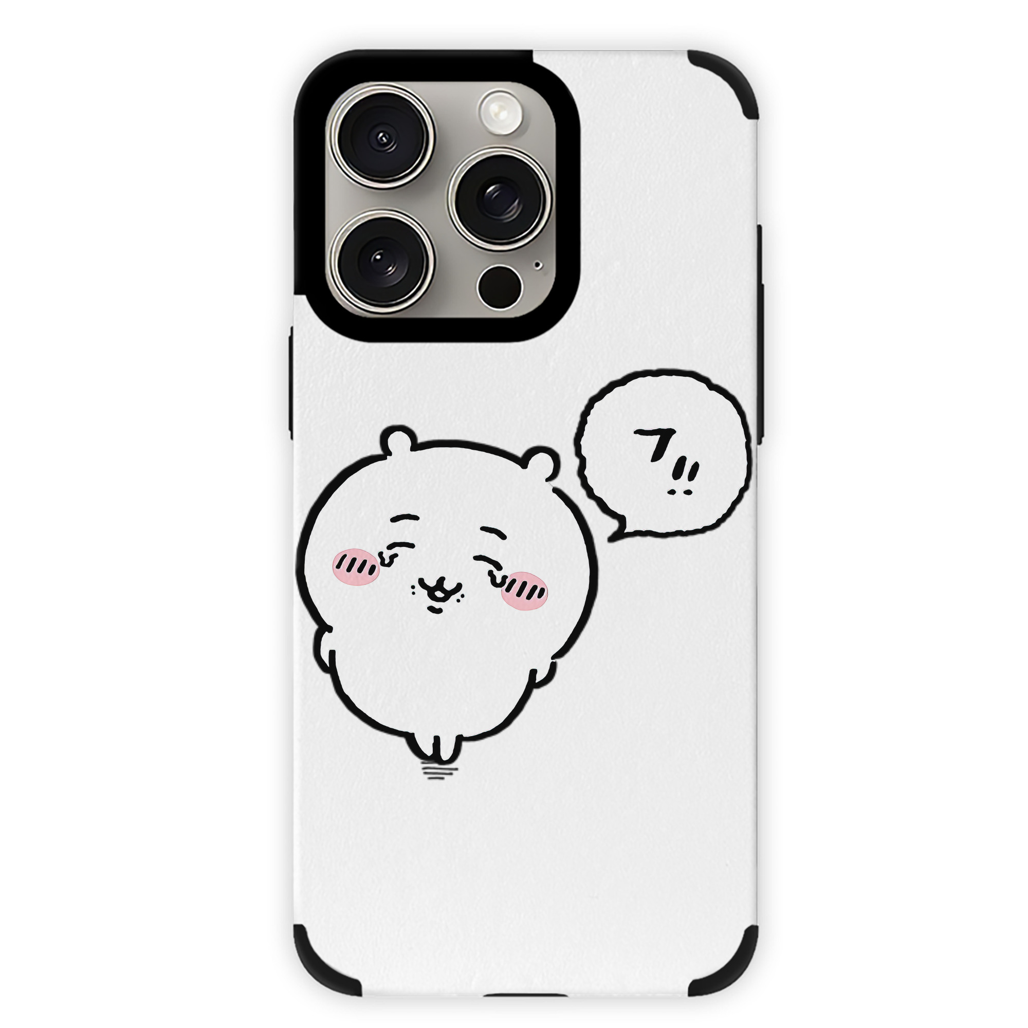 （画像用） ちいかわ ちいかわ Chii-kawa chiikawa 【iPhone15ProMax対応】 PUレザー スマホケース 耐衝撃＆黄変防止
