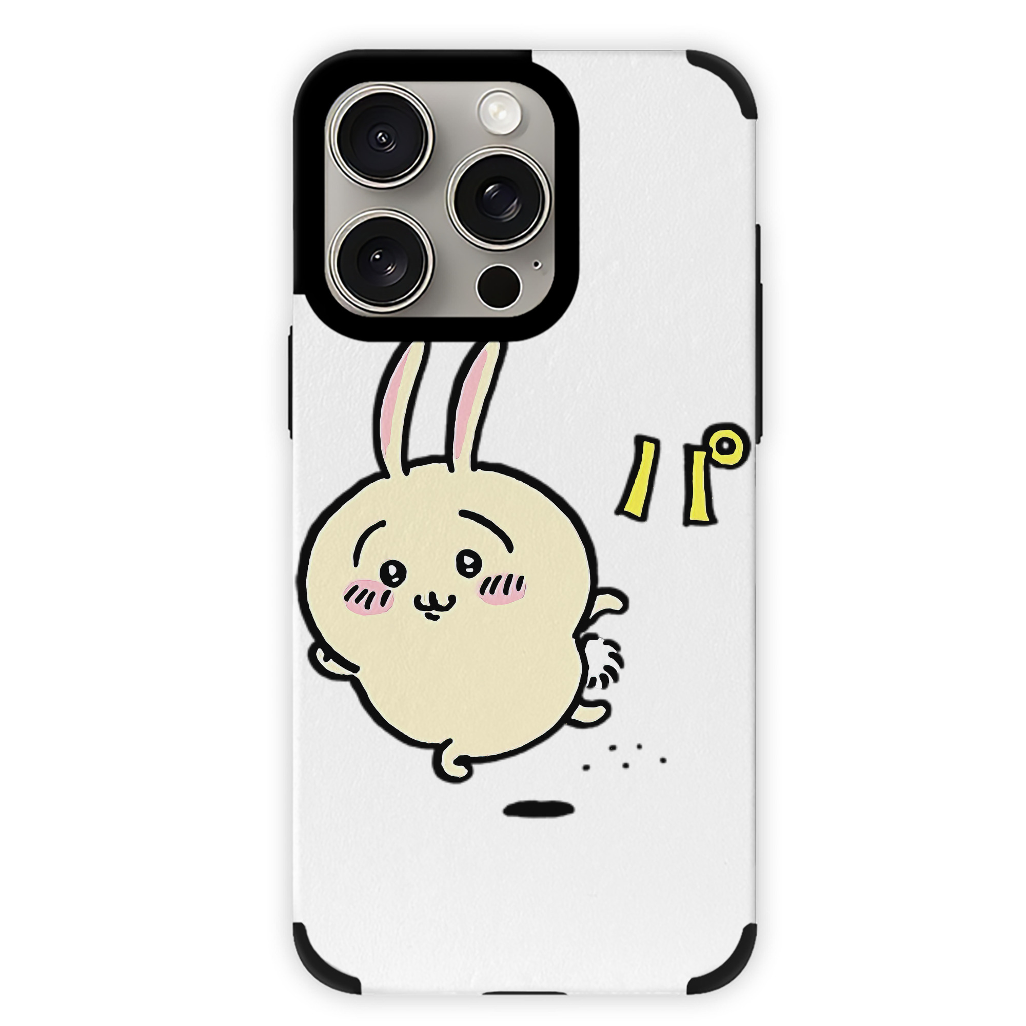 （画像用） ちいかわ うさぎ Chii-kawa usagi 【iPhone15ProMax対応】 PUレザー スマホケース 耐衝撃＆黄変防止