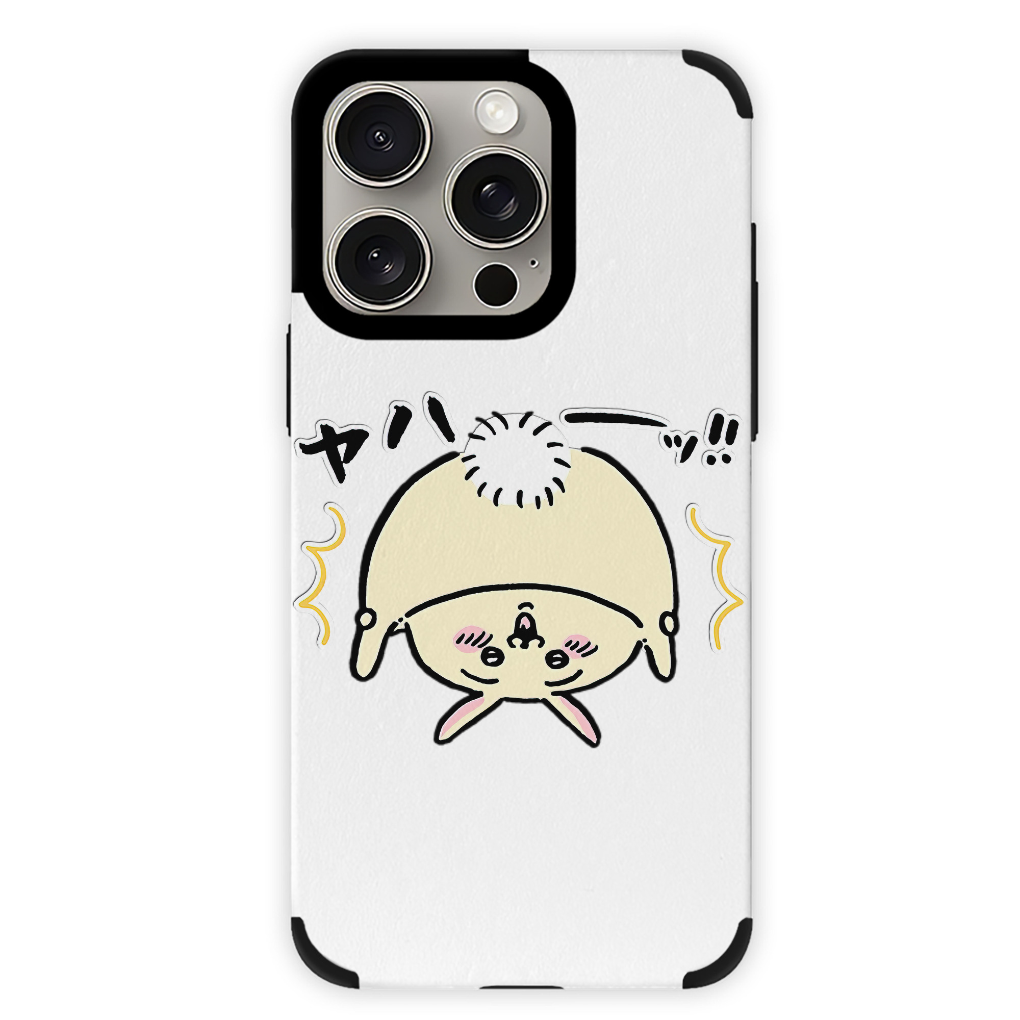 （画像用） ちいかわ うさぎ Chii-kawa usagi 【iPhone15ProMax対応】 PUレザー スマホケース 耐衝撃＆黄変防止