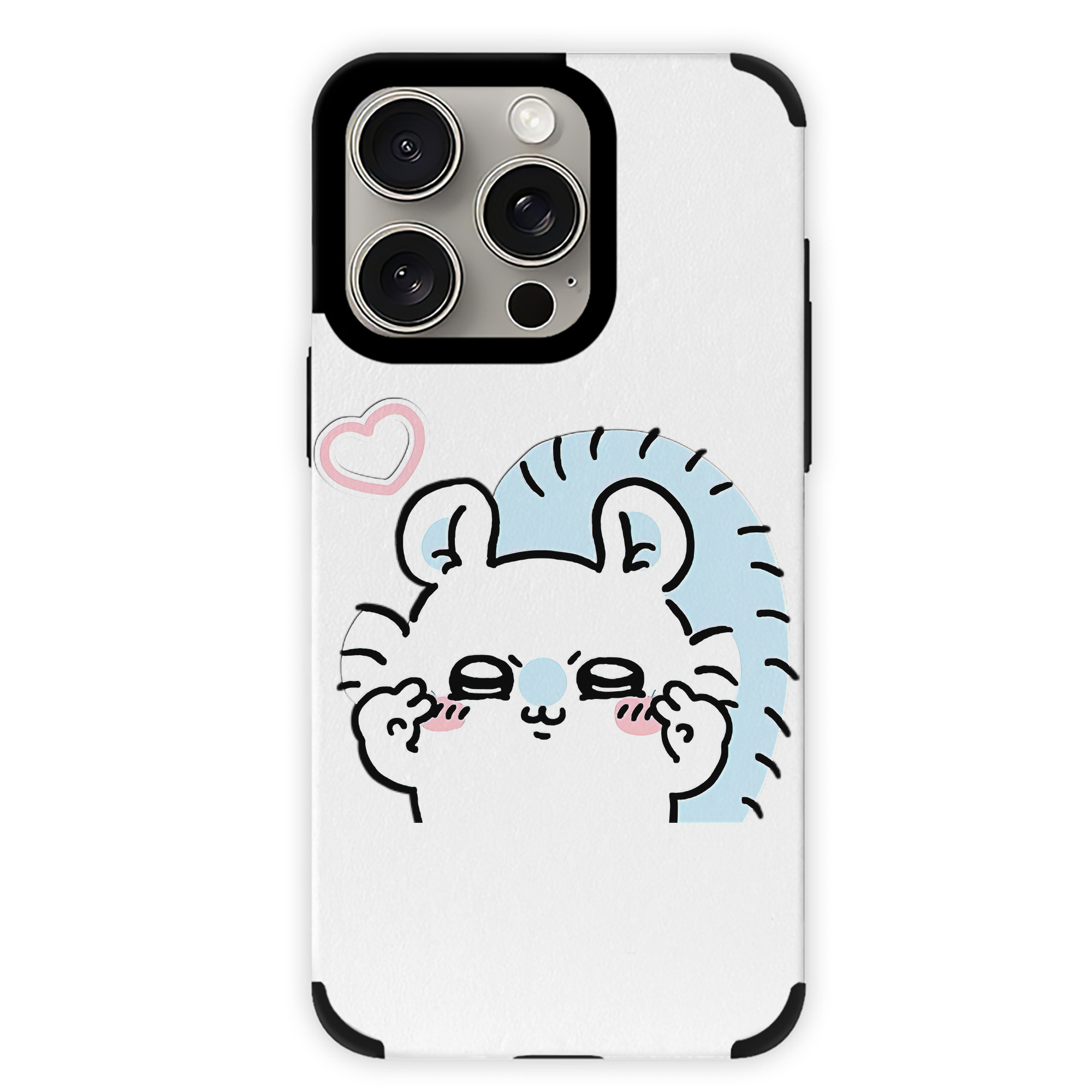 （画像用） ちいかわ モモンガ Chii-kawa Momonga 【iPhone15ProMax対応】 PUレザー スマホケース 耐衝撃＆黄変防止
