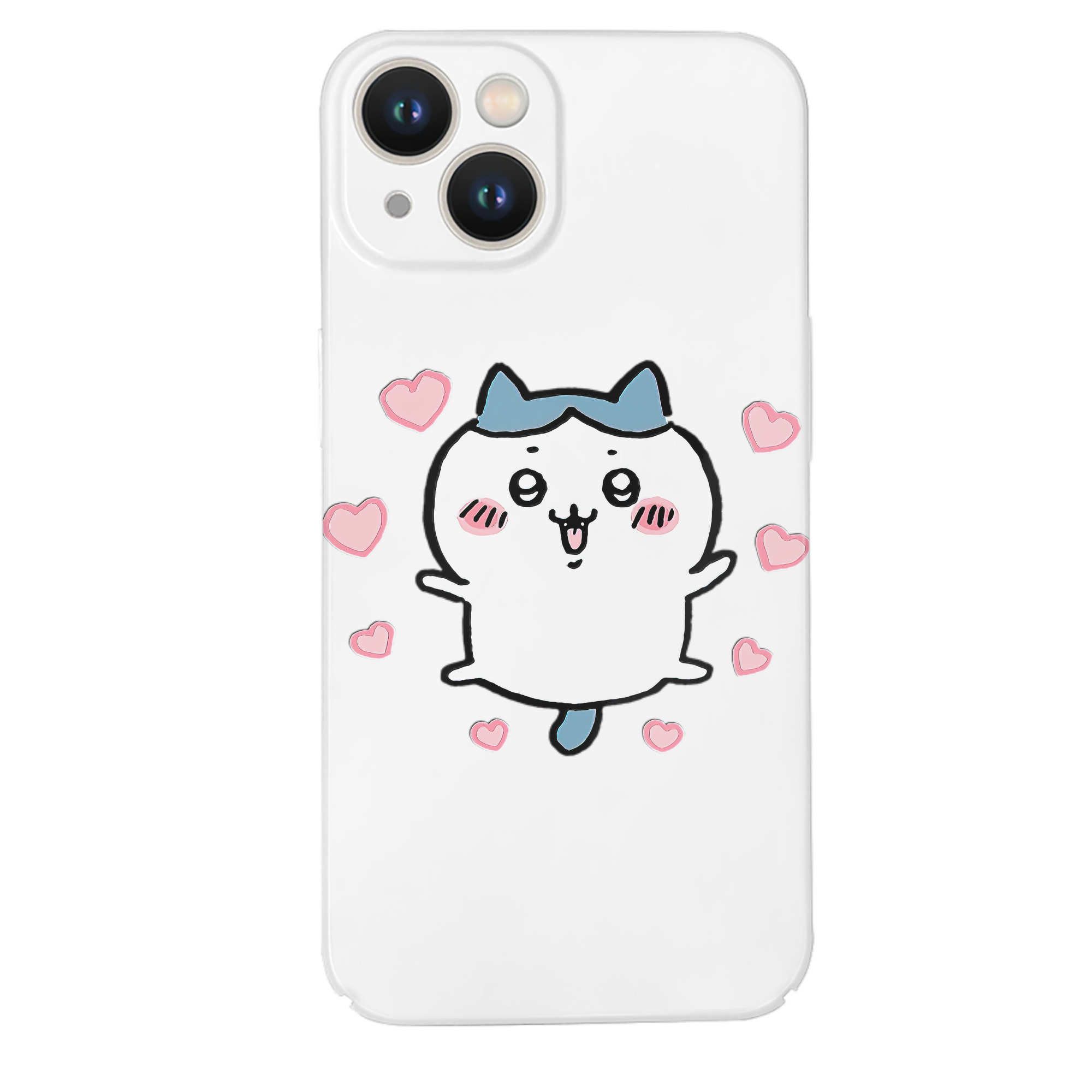 （画像用） ちいかわ ハチワレ Chii-kawa hachiware 【iPhone 14シリーズ対応】ハードケース