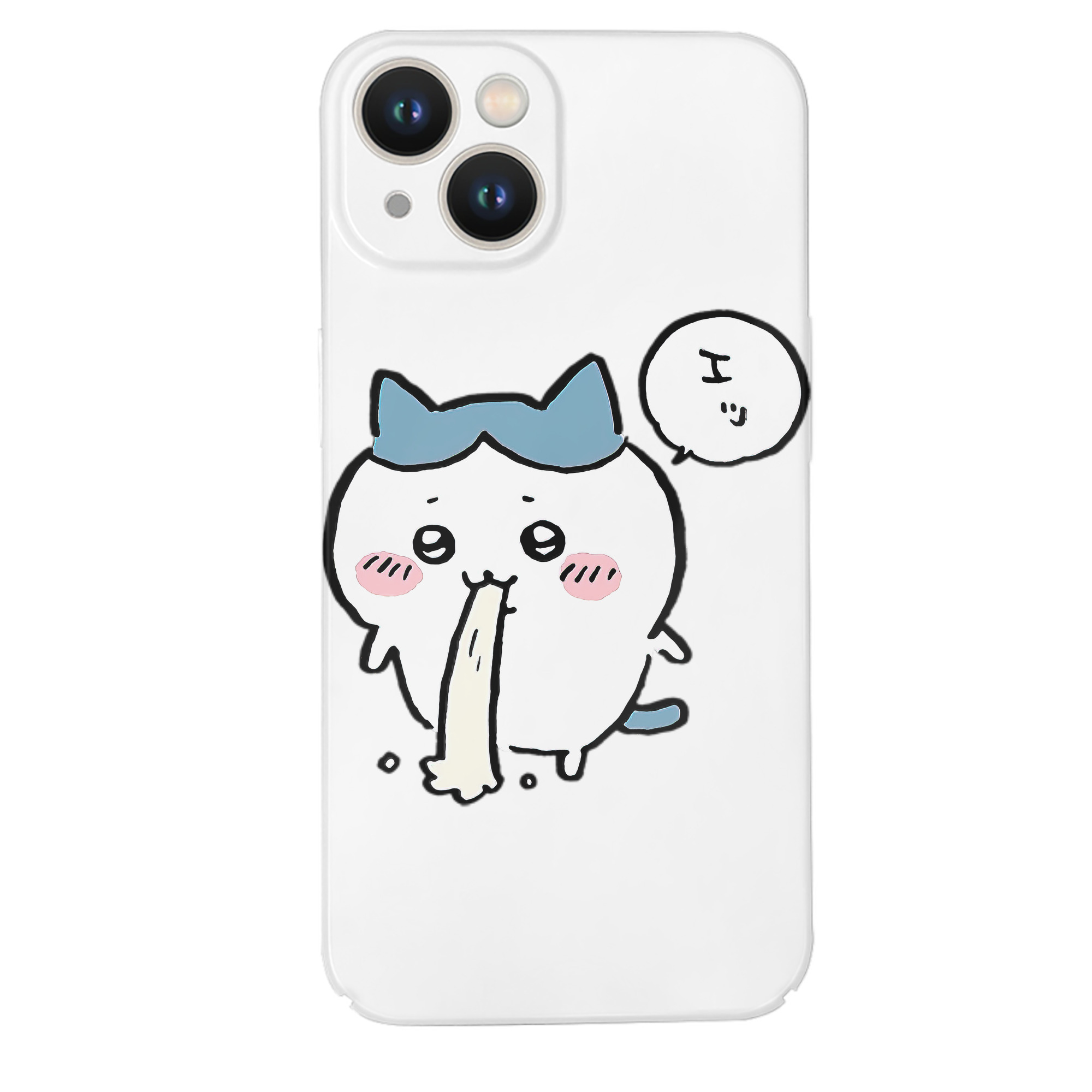 （画像用） ちいかわ ハチワレ Chii-kawa hachiware 【iPhone 14シリーズ対応】ハードケース