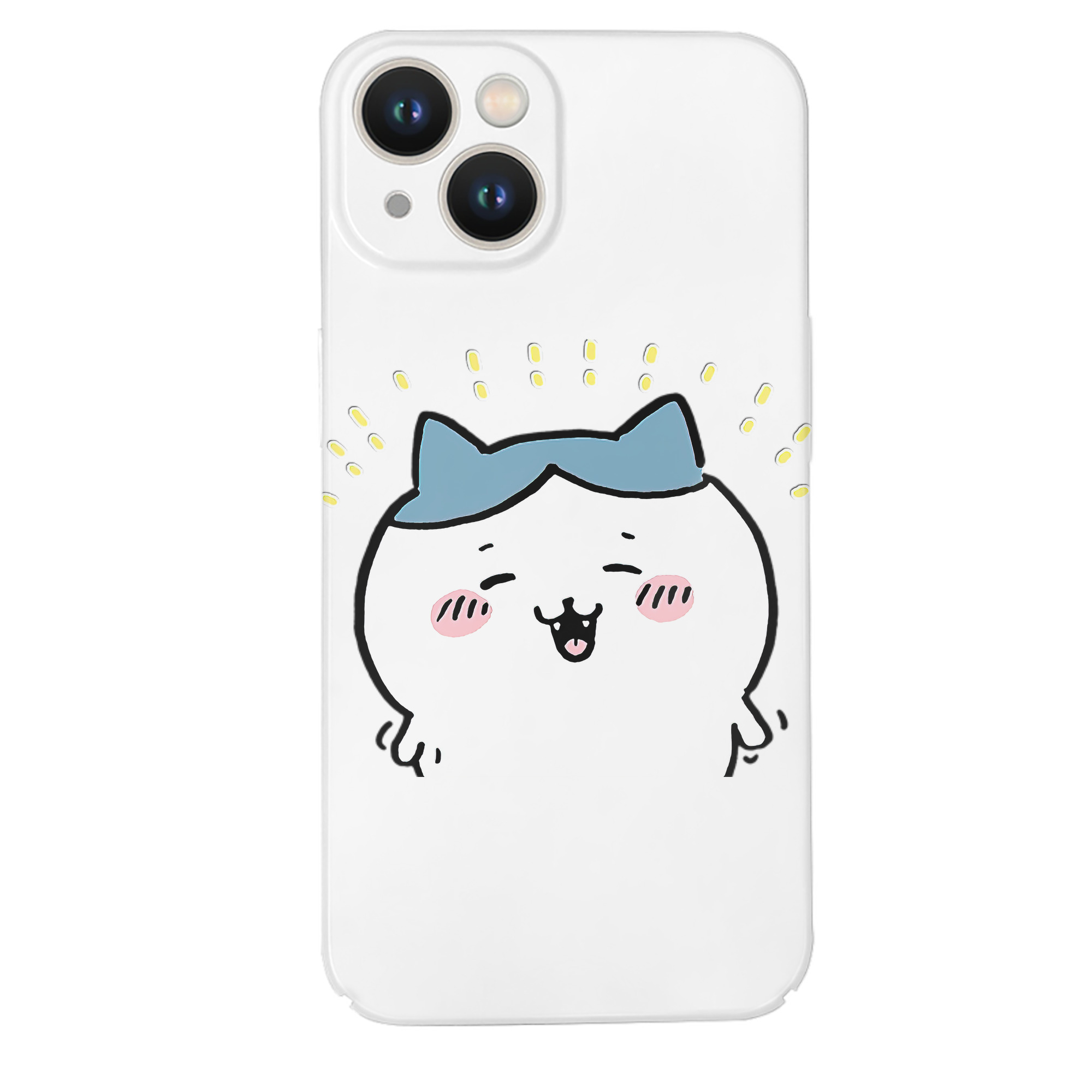 （画像用） ちいかわ ハチワレ Chii-kawa hachiware 【iPhone 14シリーズ対応】ハードケース