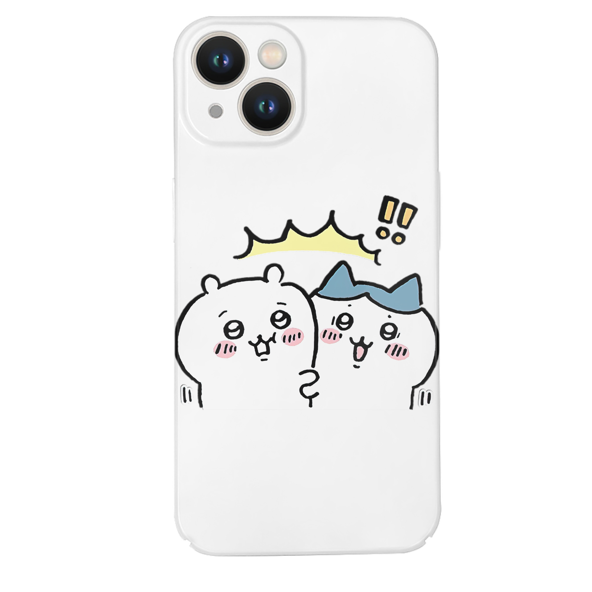 （画像用） ちいかわ ハチワレ Chii-kawa hachiware 【iPhone 14シリーズ対応】ハードケース