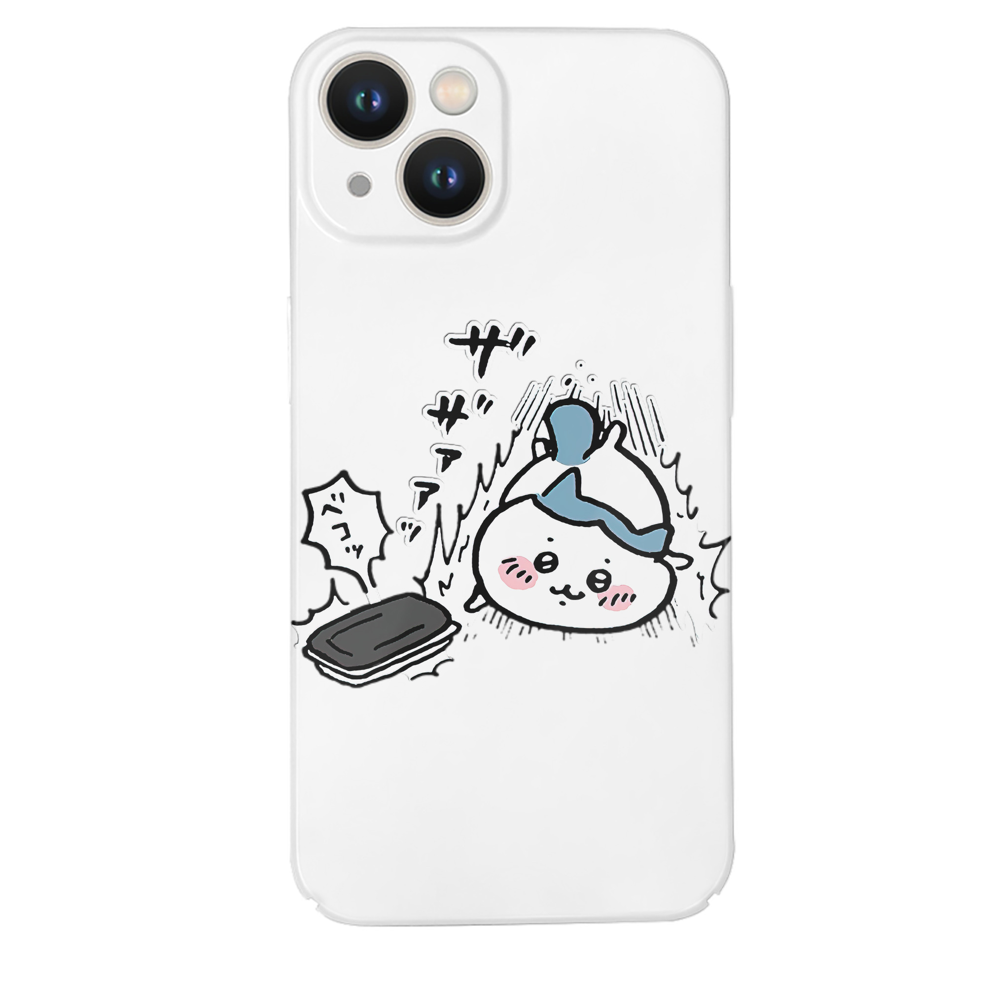 （画像用） ちいかわ ハチワレ Chii-kawa hachiware 【iPhone 14シリーズ対応】ハードケース
