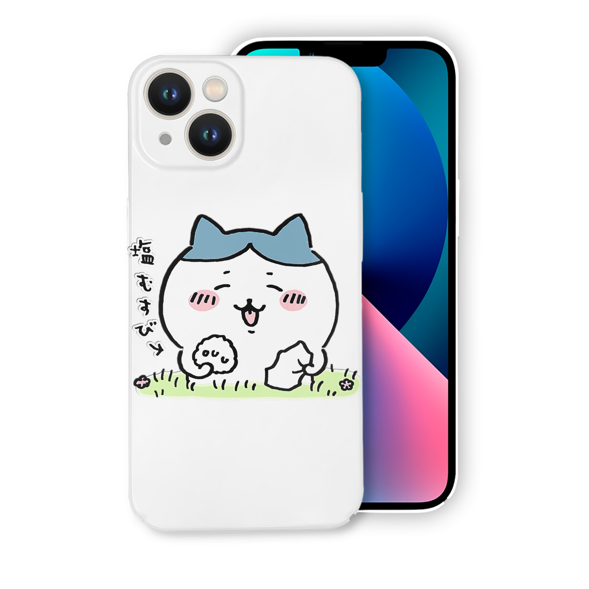 （画像用） ちいかわ ハチワレ Chii-kawa hachiware 【iPhone 14シリーズ対応】ハードケース