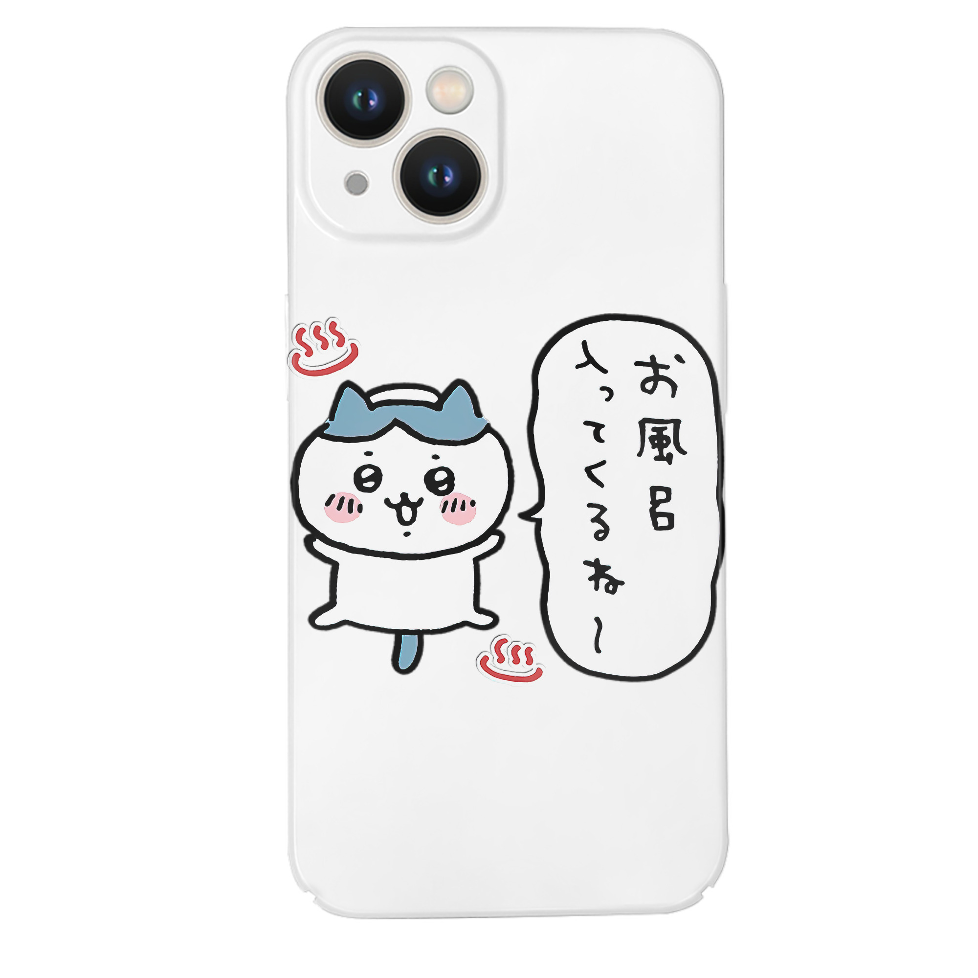 （画像用） ちいかわ ハチワレ Chii-kawa hachiware 【iPhone 14シリーズ対応】ハードケース