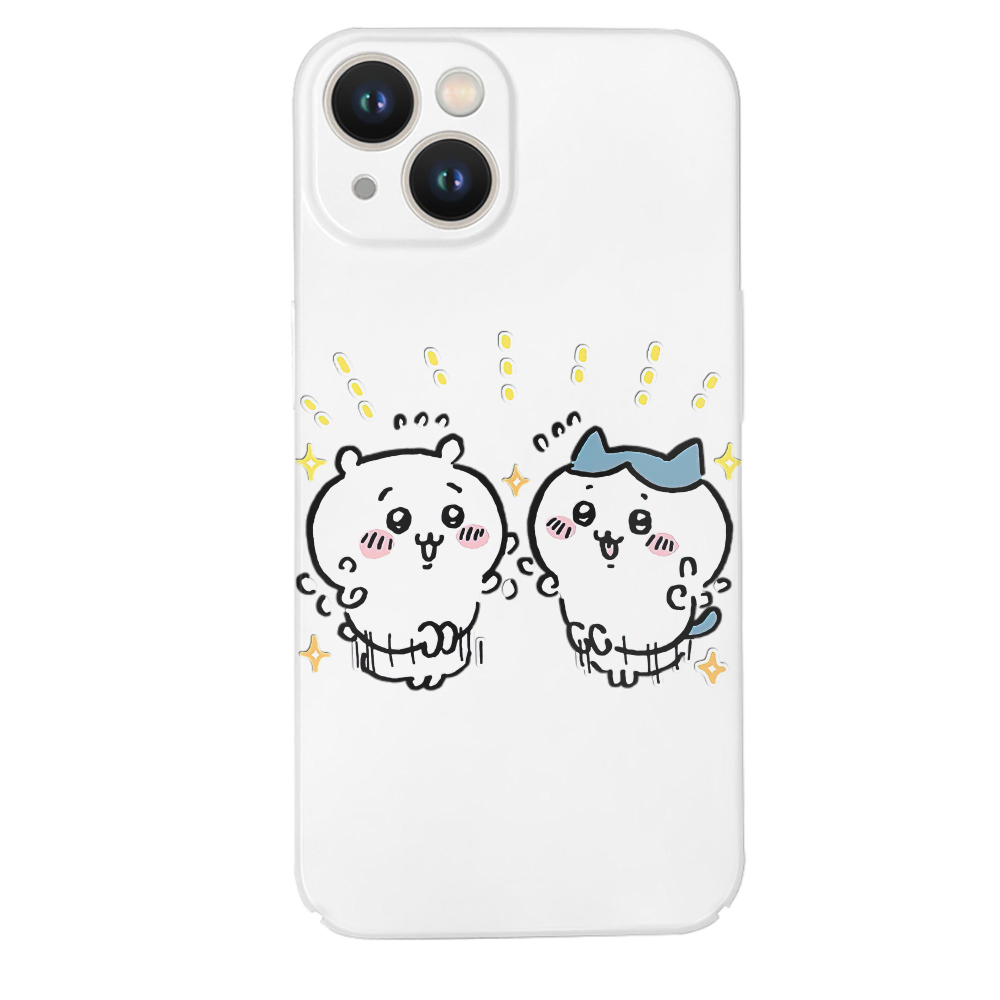 （画像用） ちいかわ ハチワレ Chii-kawa hachiware 【iPhone 14シリーズ対応】ハードケース