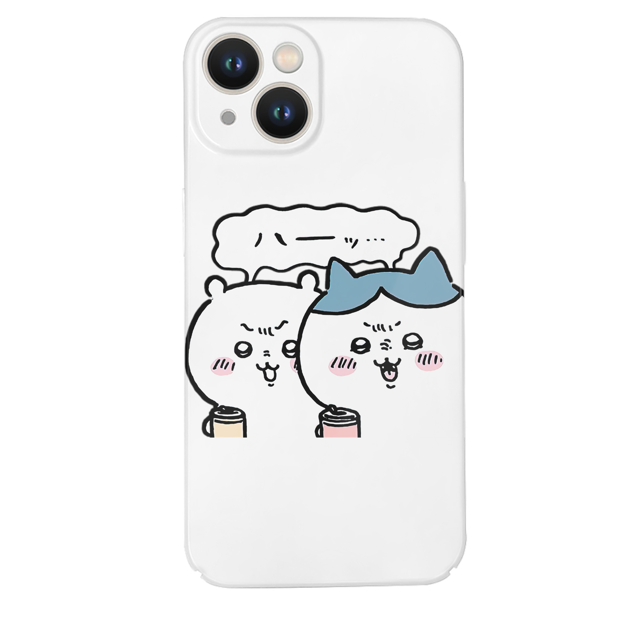 （画像用） ちいかわ ハチワレ Chii-kawa hachiware 【iPhone 14シリーズ対応】ハードケース