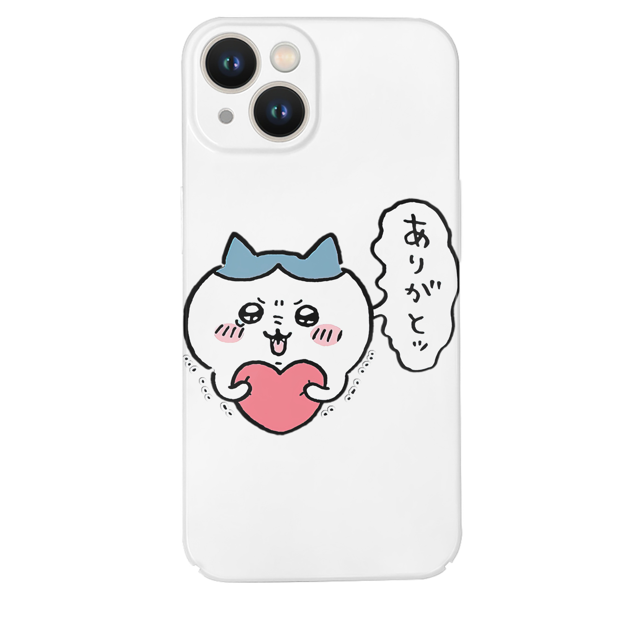 （画像用） ちいかわ ハチワレ Chii-kawa hachiware 【iPhone 14シリーズ対応】ハードケース