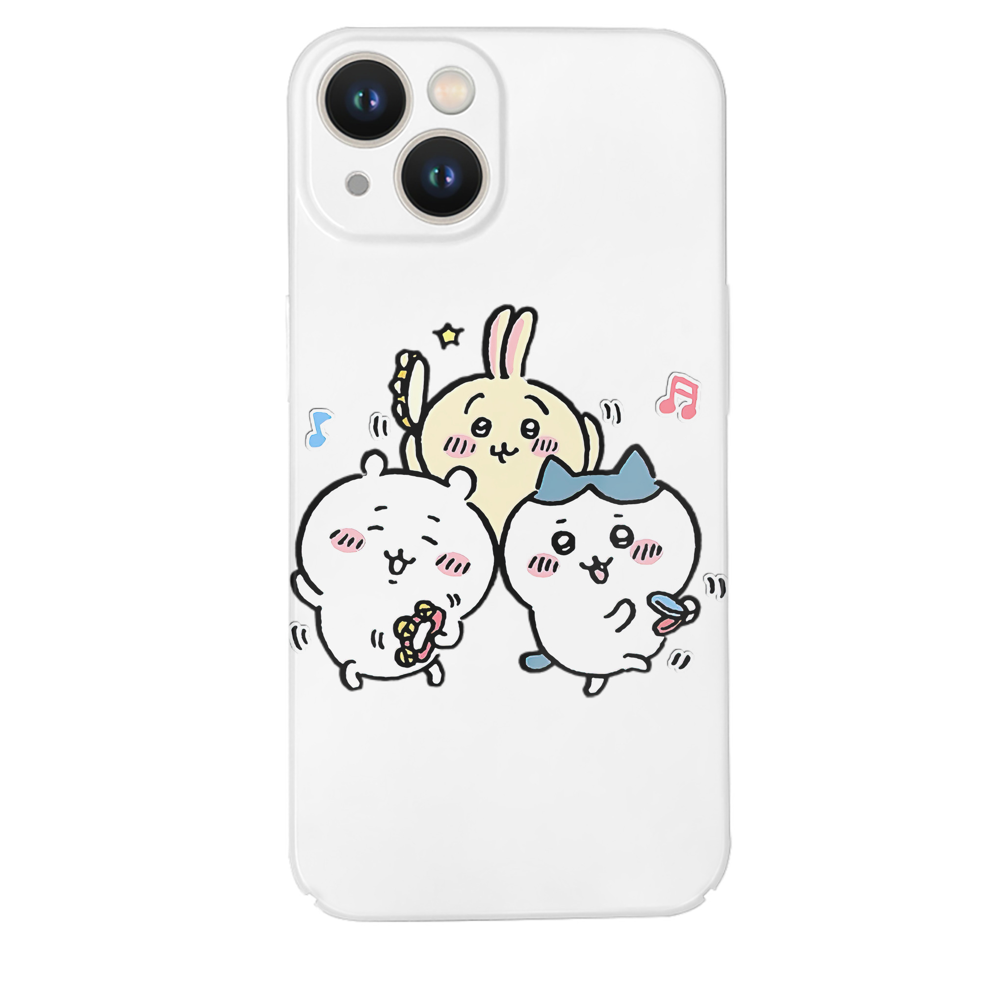 （画像用） ちいかわ ハチワレ Chii-kawa hachiware 【iPhone 14シリーズ対応】ハードケース