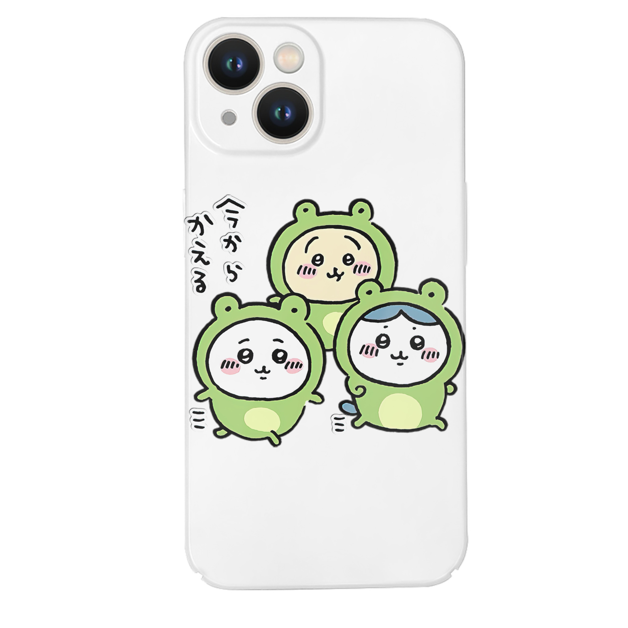 （画像用） ちいかわ ハチワレ Chii-kawa hachiware 【iPhone 14シリーズ対応】ハードケース