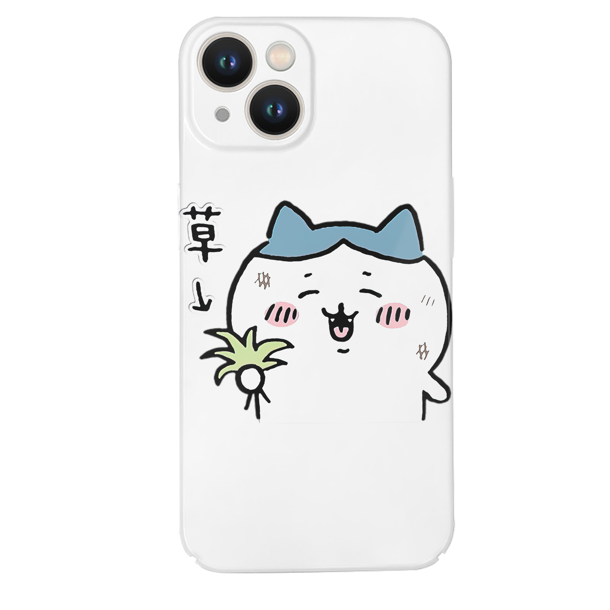 （画像用） ちいかわ ハチワレ Chii-kawa hachiware 【iPhone 14シリーズ対応】ハードケース