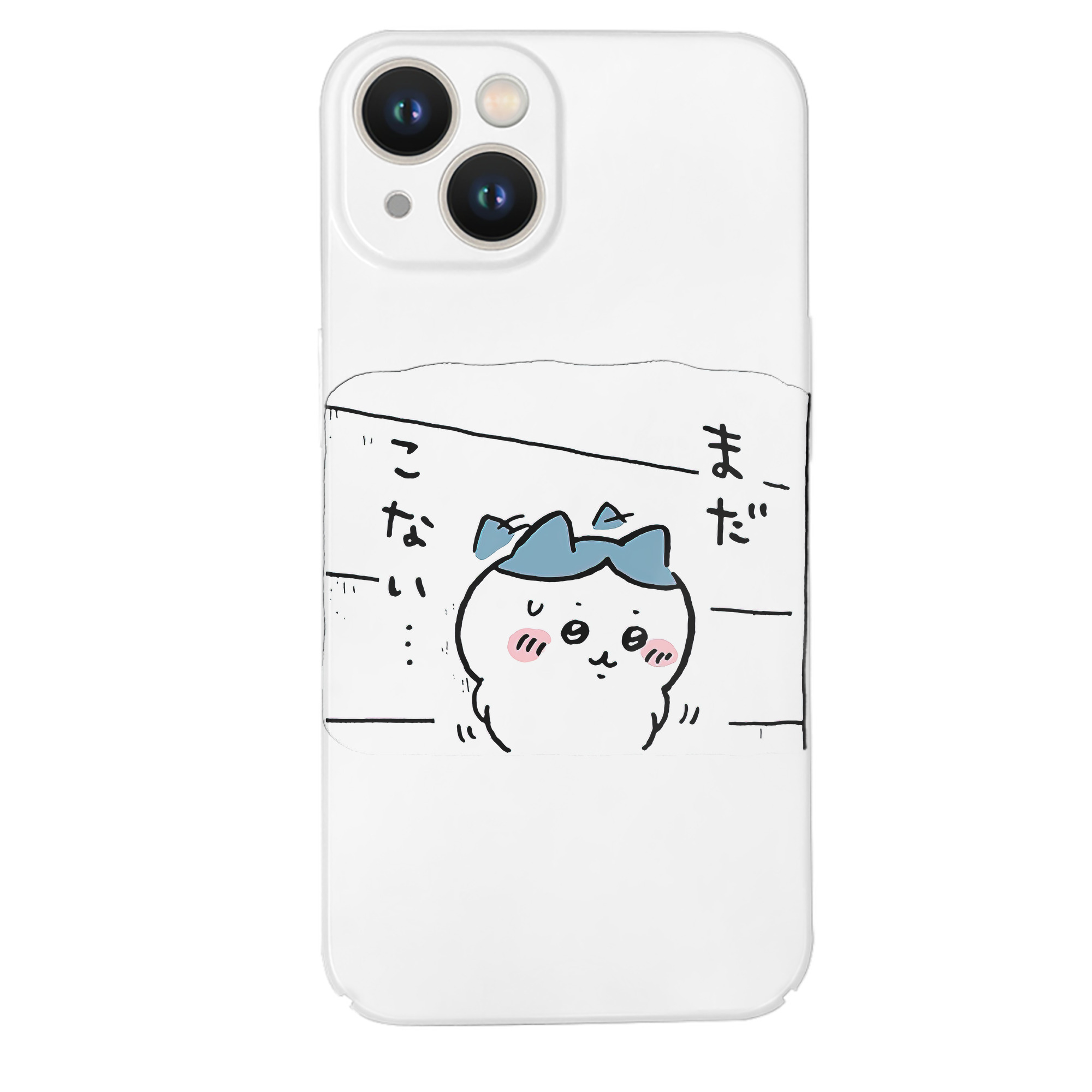 （画像用） ちいかわ ハチワレ Chii-kawa hachiware 【iPhone 14シリーズ対応】ハードケース