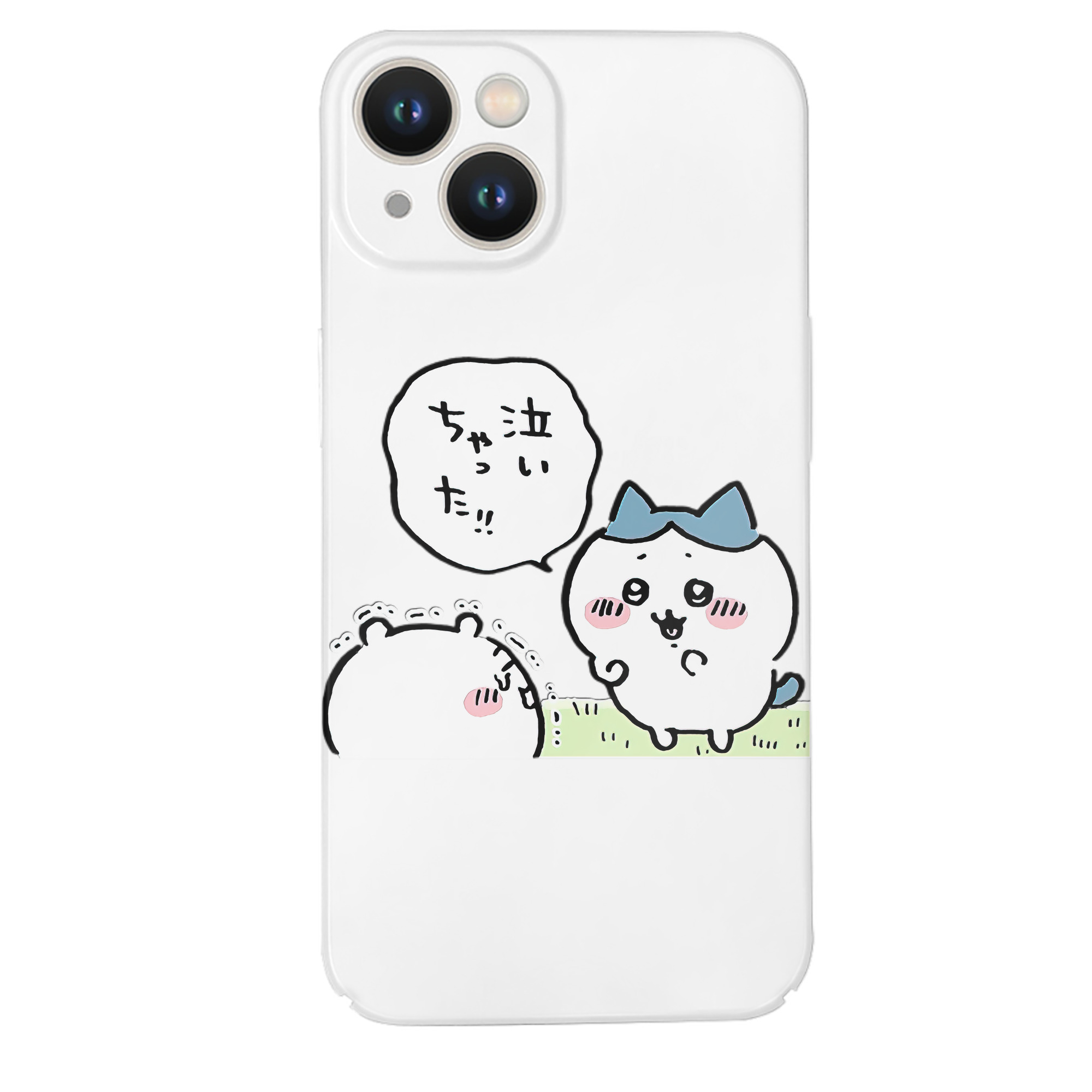 （画像用） ちいかわ ハチワレ Chii-kawa hachiware 【iPhone 14シリーズ対応】ハードケース