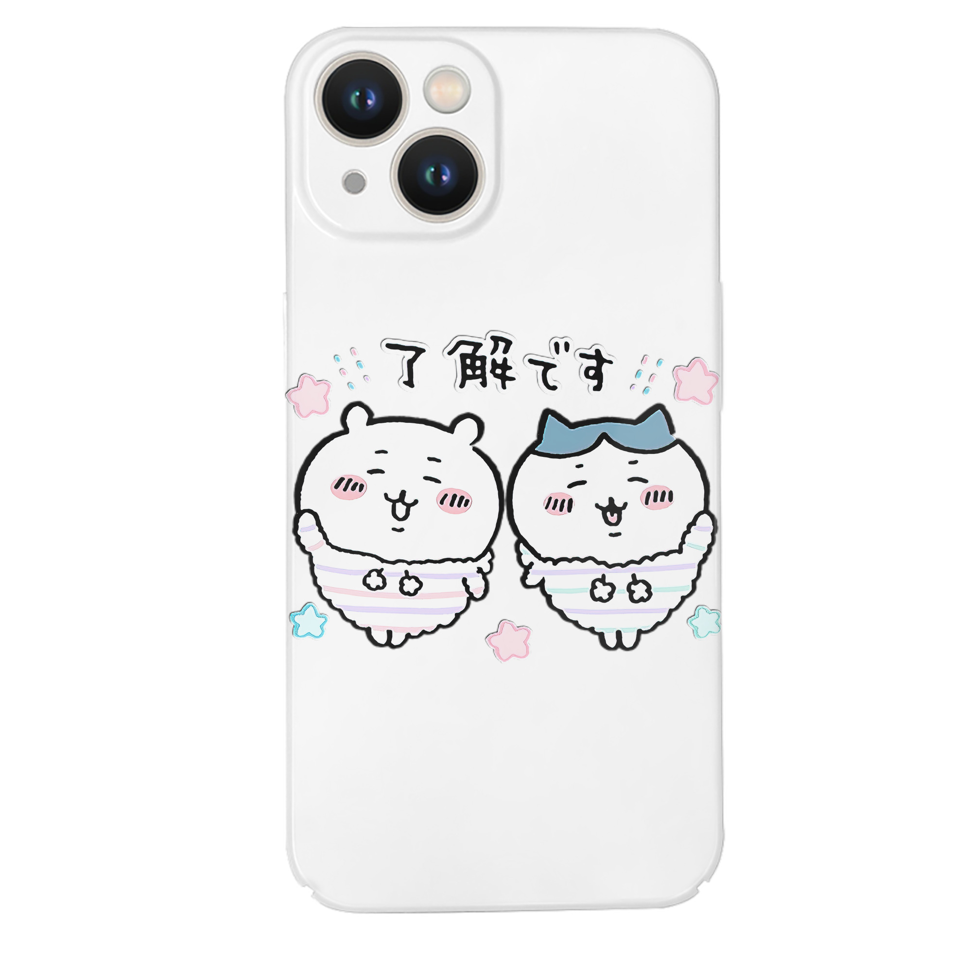 （画像用） ちいかわ ハチワレ Chii-kawa hachiware 【iPhone 14シリーズ対応】ハードケース