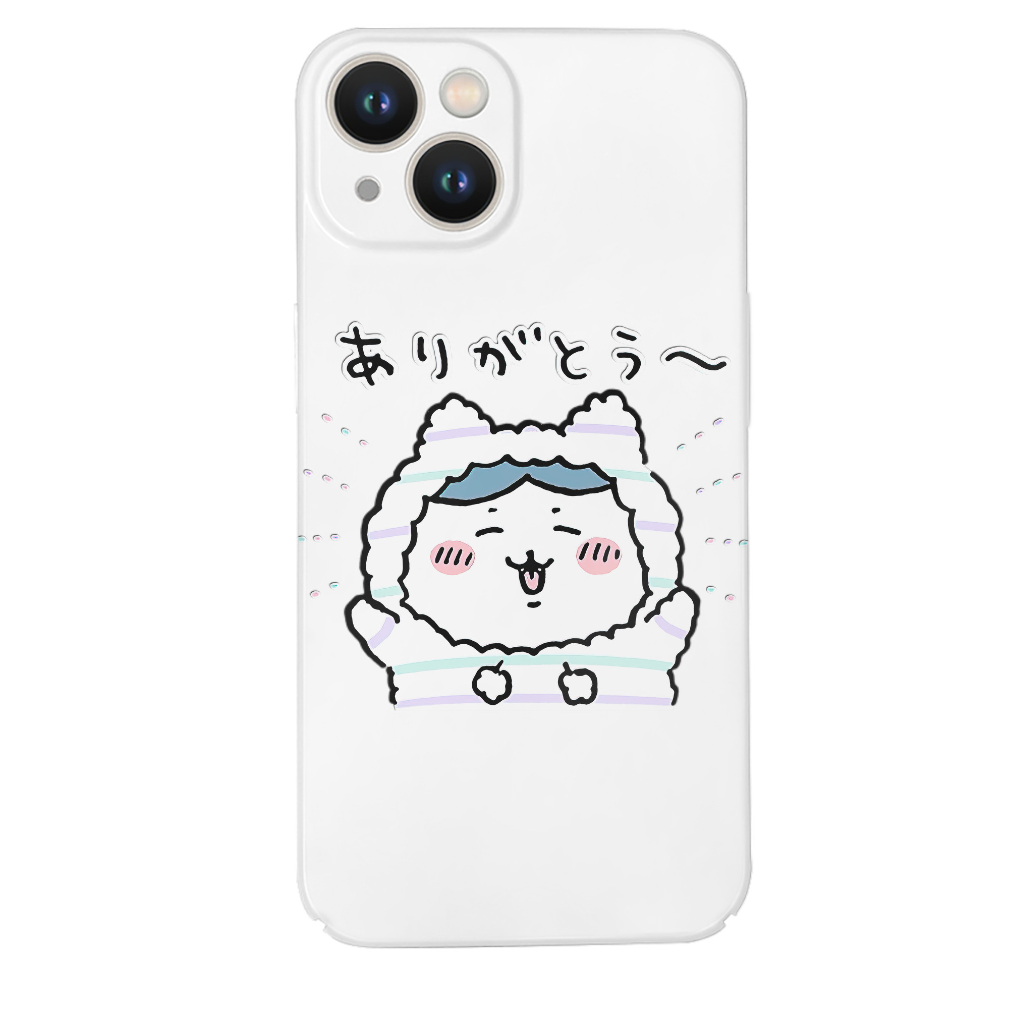 （画像用） ちいかわ ハチワレ Chii-kawa hachiware 【iPhone 14シリーズ対応】ハードケース