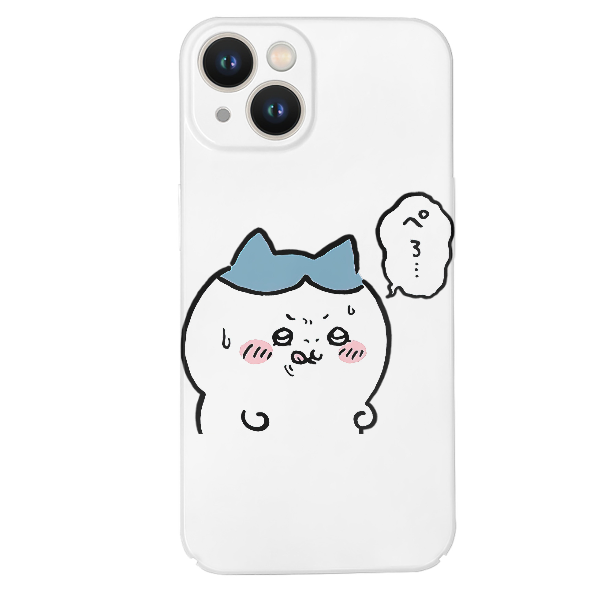 （画像用） ちいかわ ハチワレ Chii-kawa hachiware 【iPhone 14シリーズ対応】ハードケース