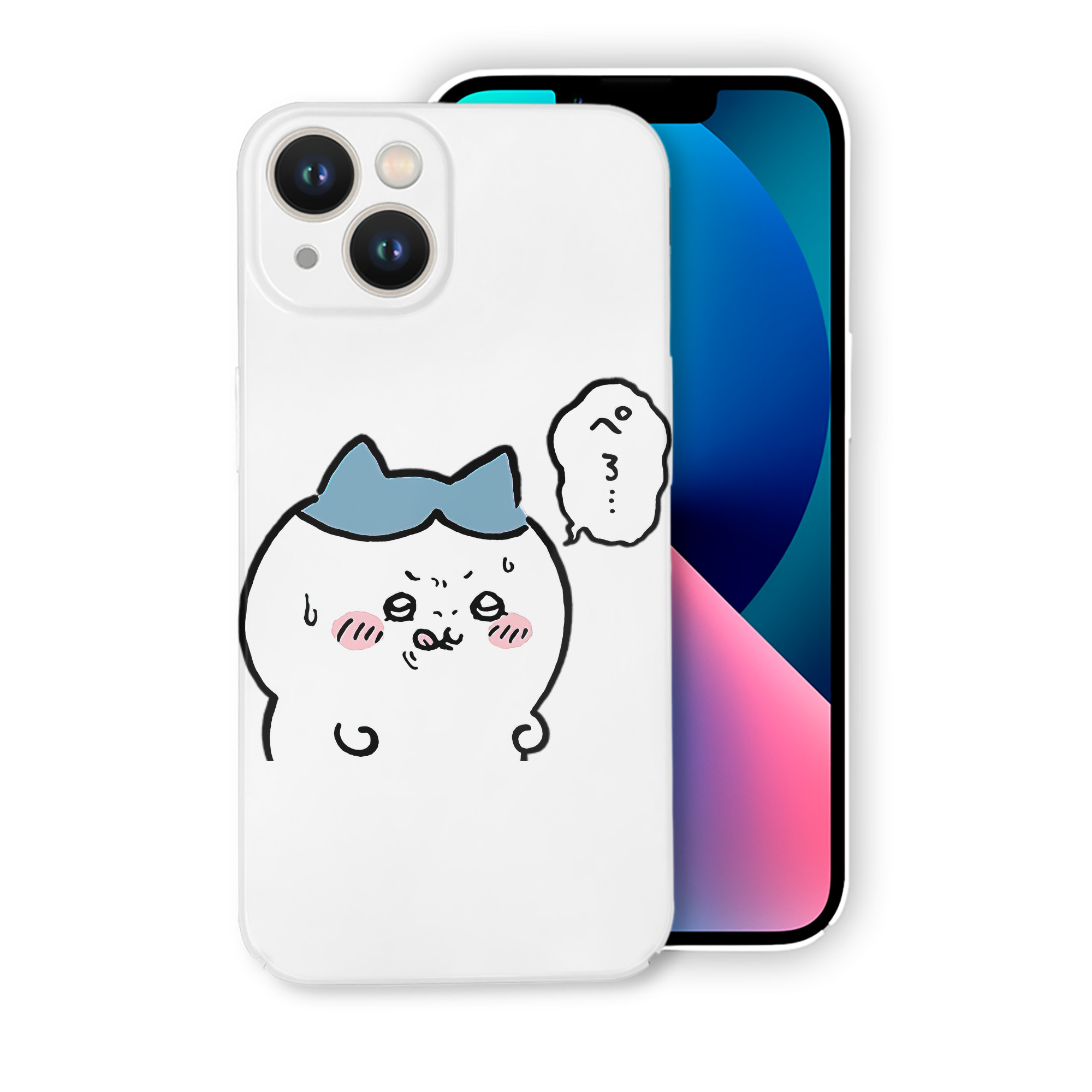 （画像用） ちいかわ ハチワレ Chii-kawa hachiware 【iPhone 14シリーズ対応】ハードケース